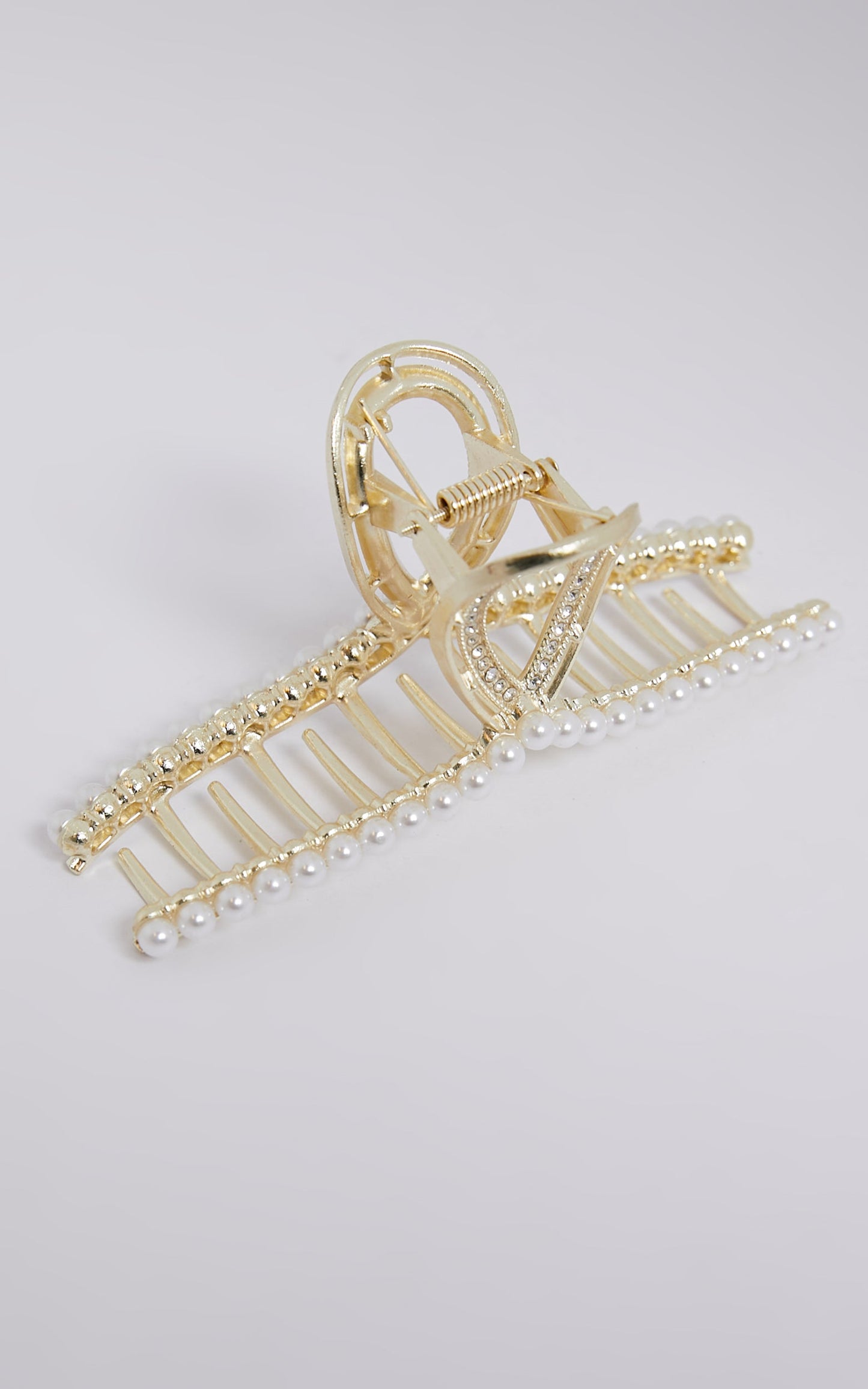 Bernida Twist Hair Clips in Pearl