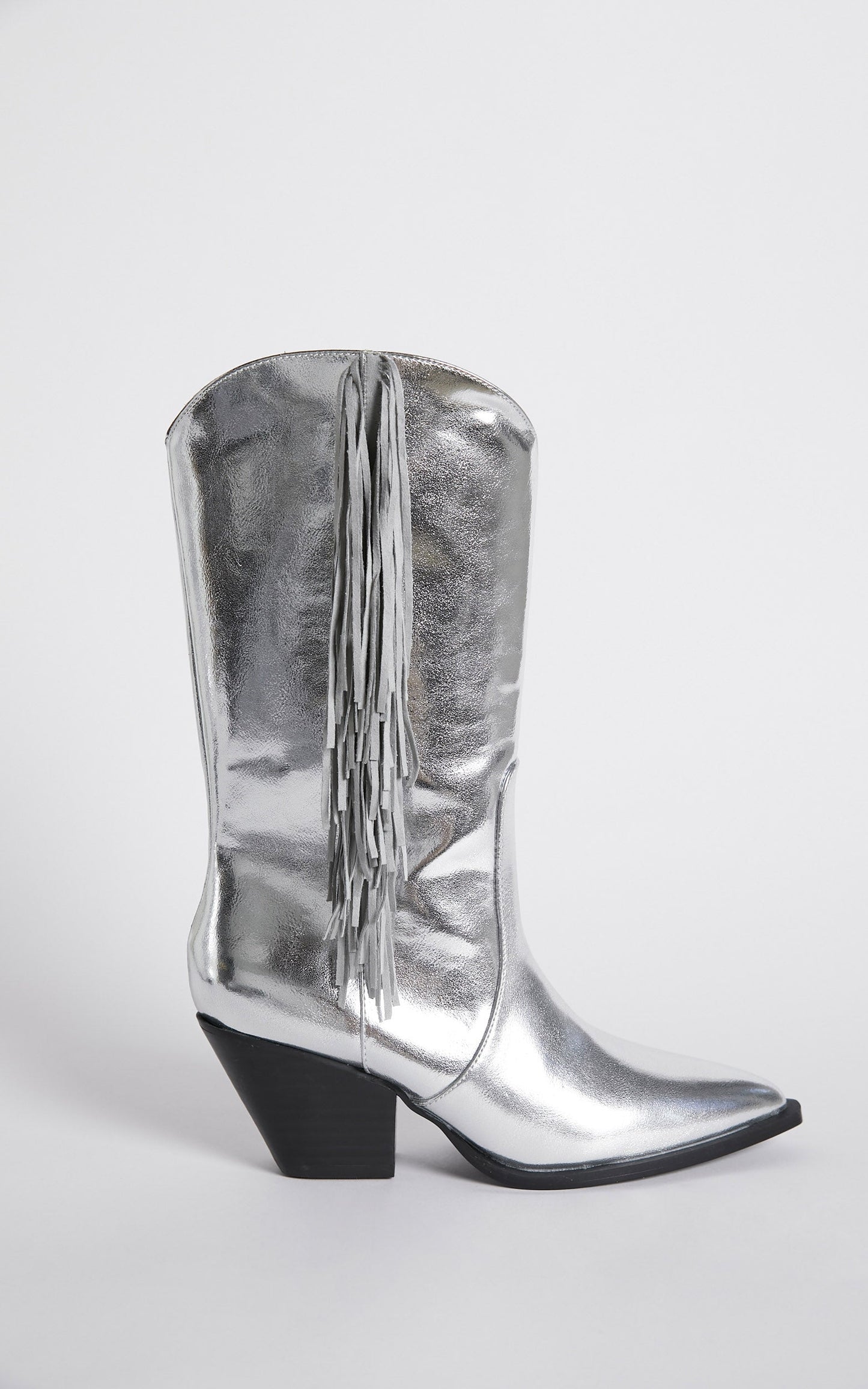 Billini - Andi Boots in Silver Metallic