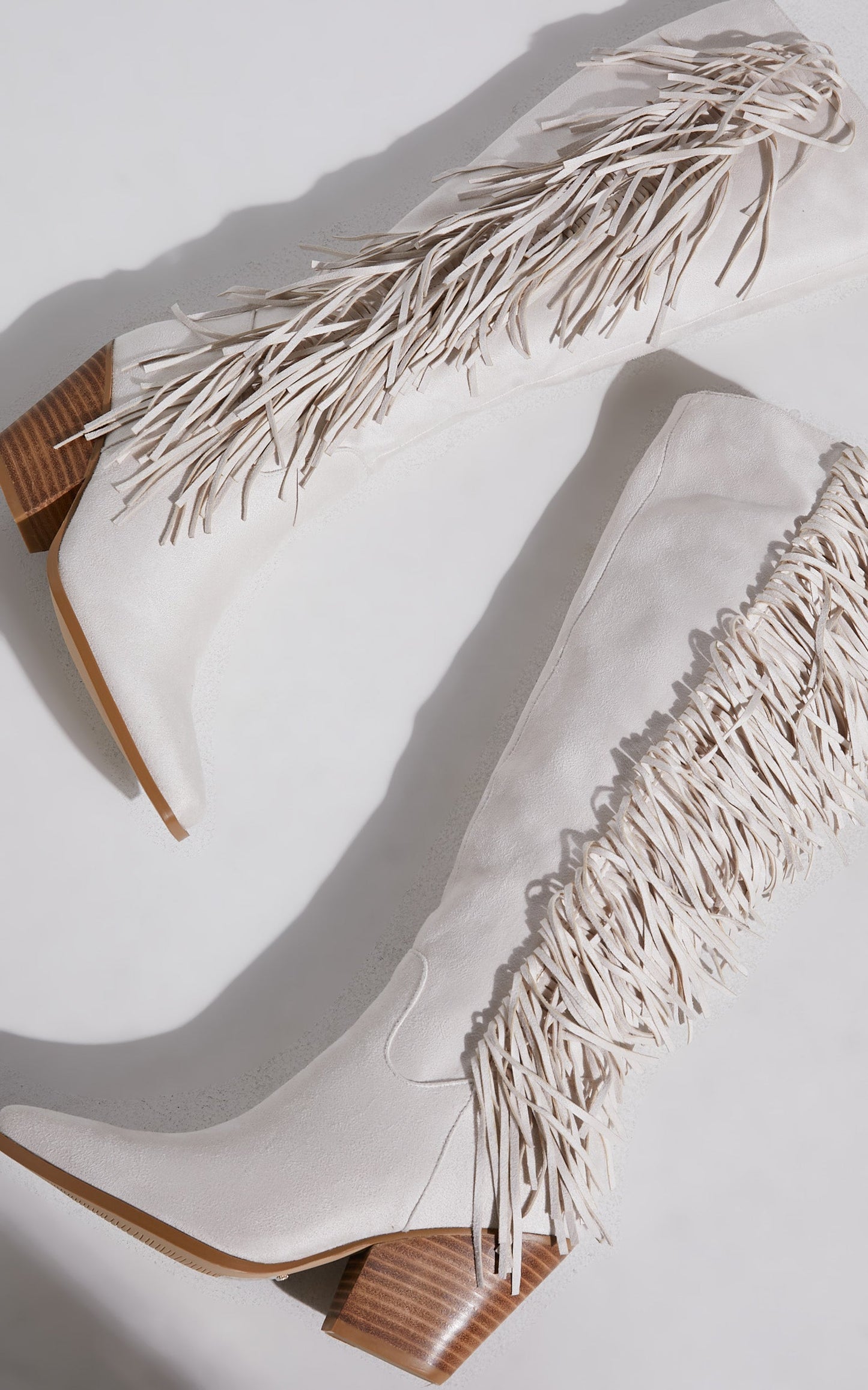 Billini - Ceylan Boots in Cream Suede