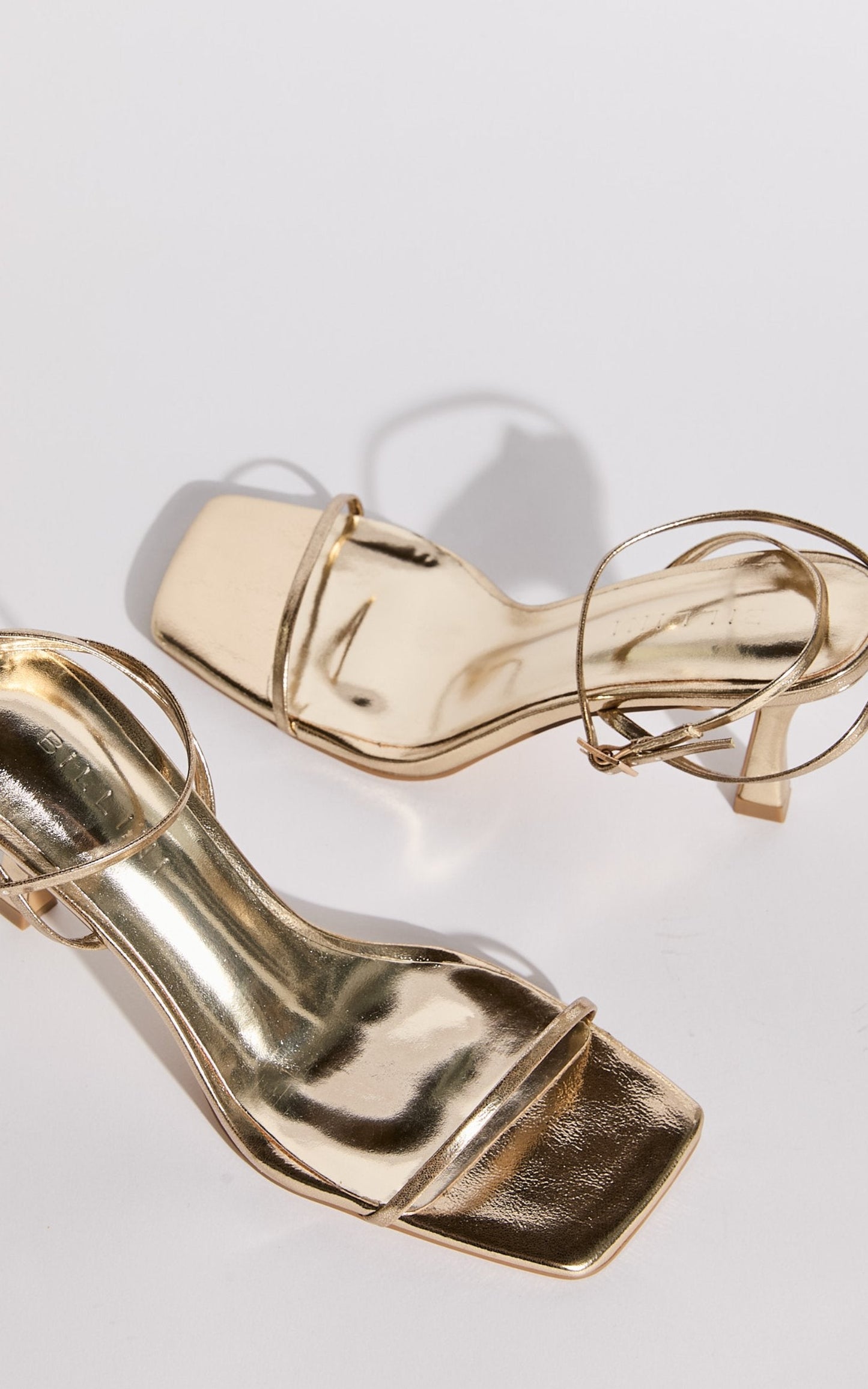 Billini - Judy Heels in Gold Metallic