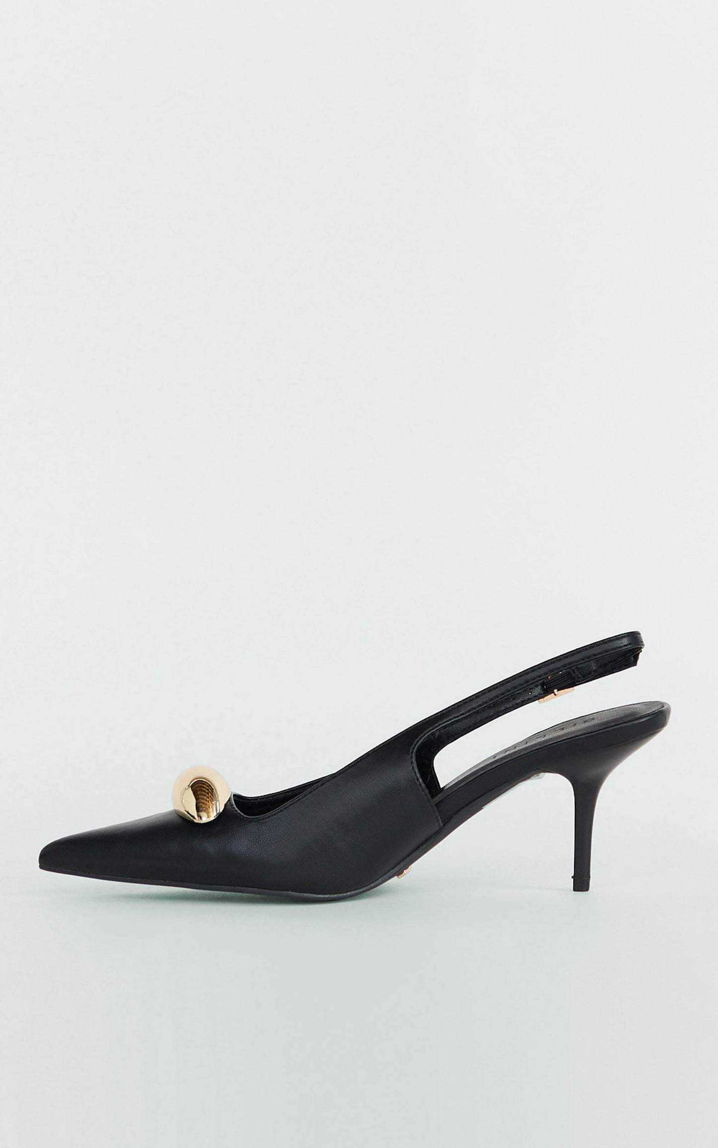 Billini - Lettie Hardware Detail Heels in Black