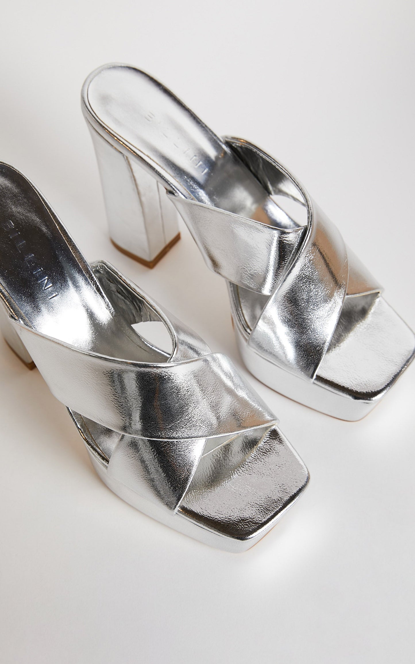 Billini - Madeleine Heels in Silver Metallic