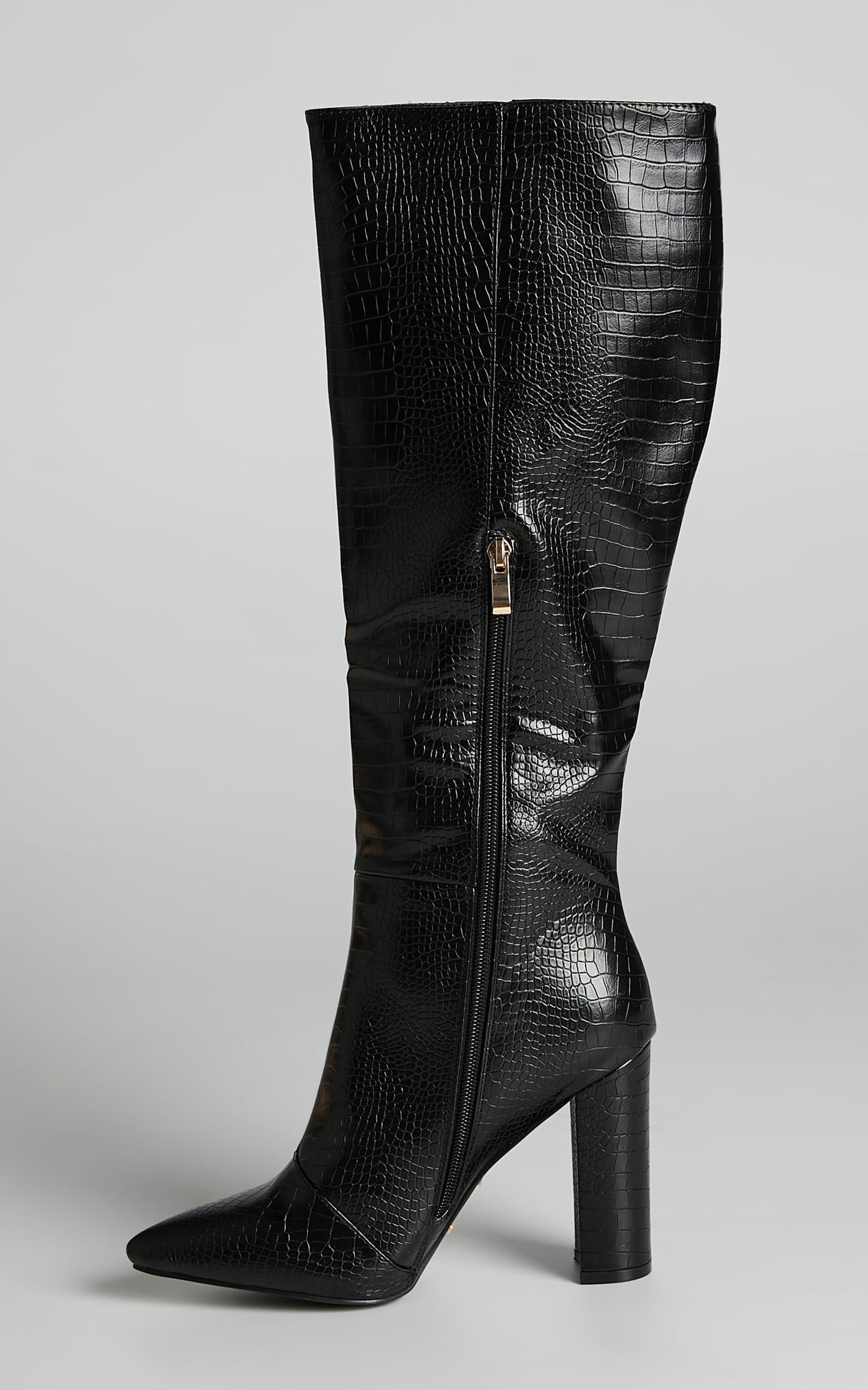 Billini - Milla Boots in Black Croc