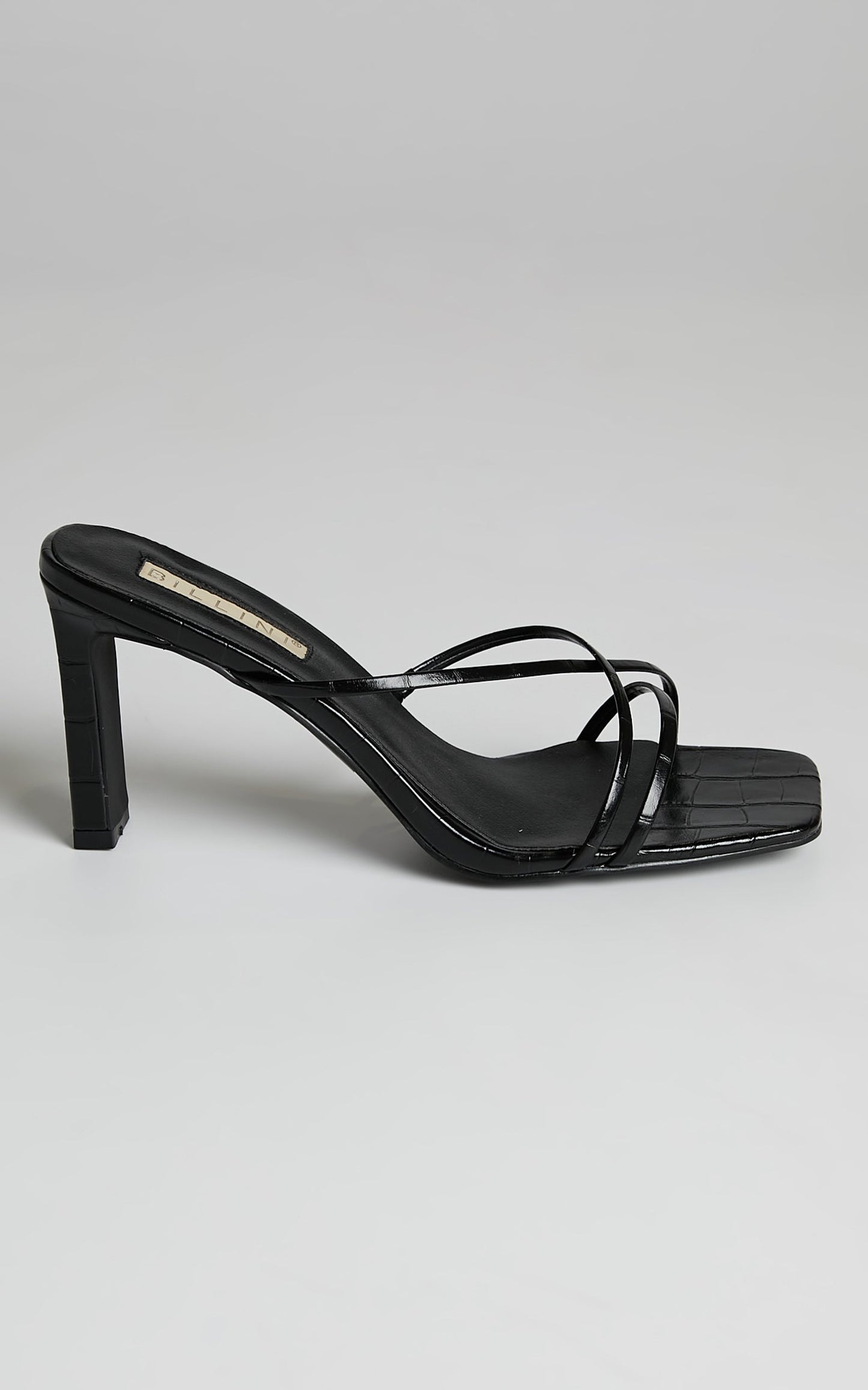 Billini - Oakly Heels in Black Croc