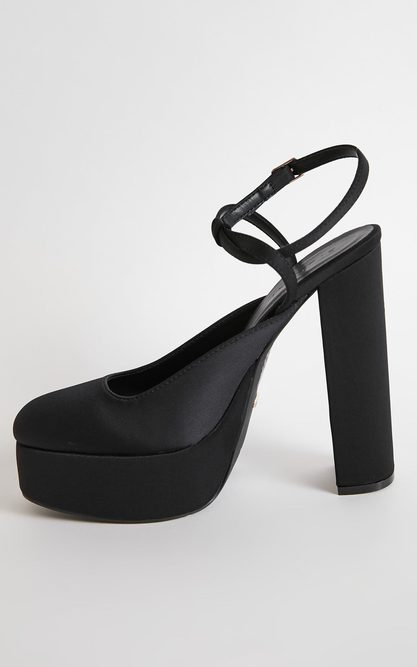 Billini - Samson Heels in Black Neoprene