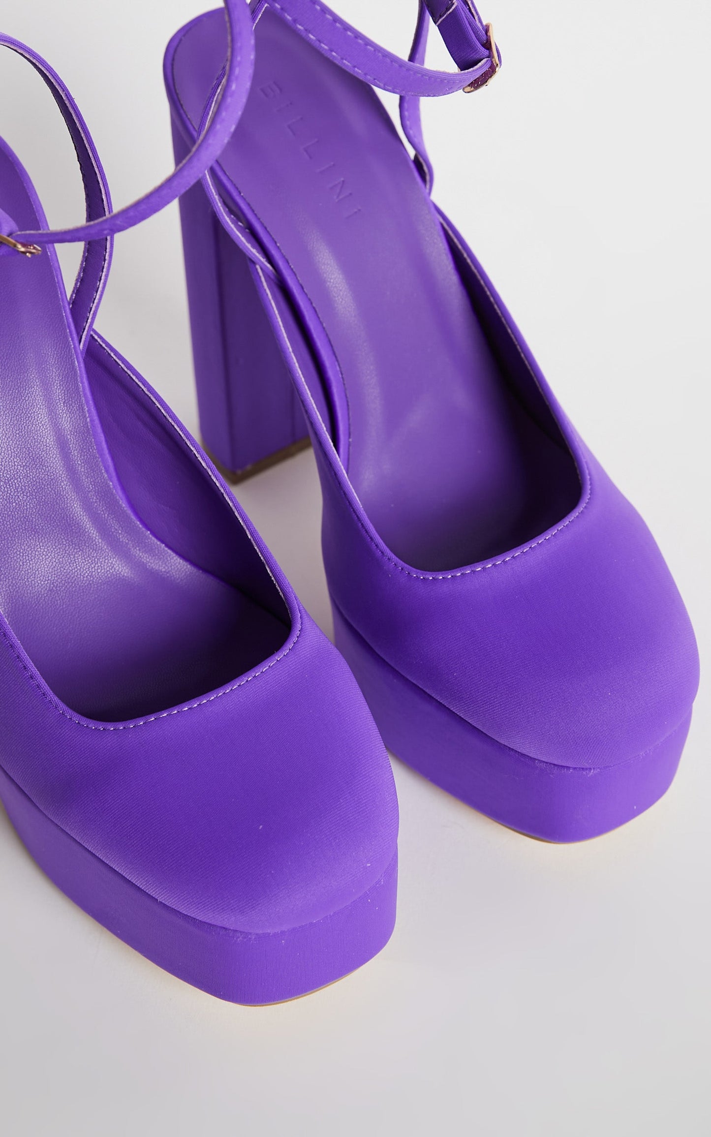 Billini - Samson Heels in Purple Neoprene