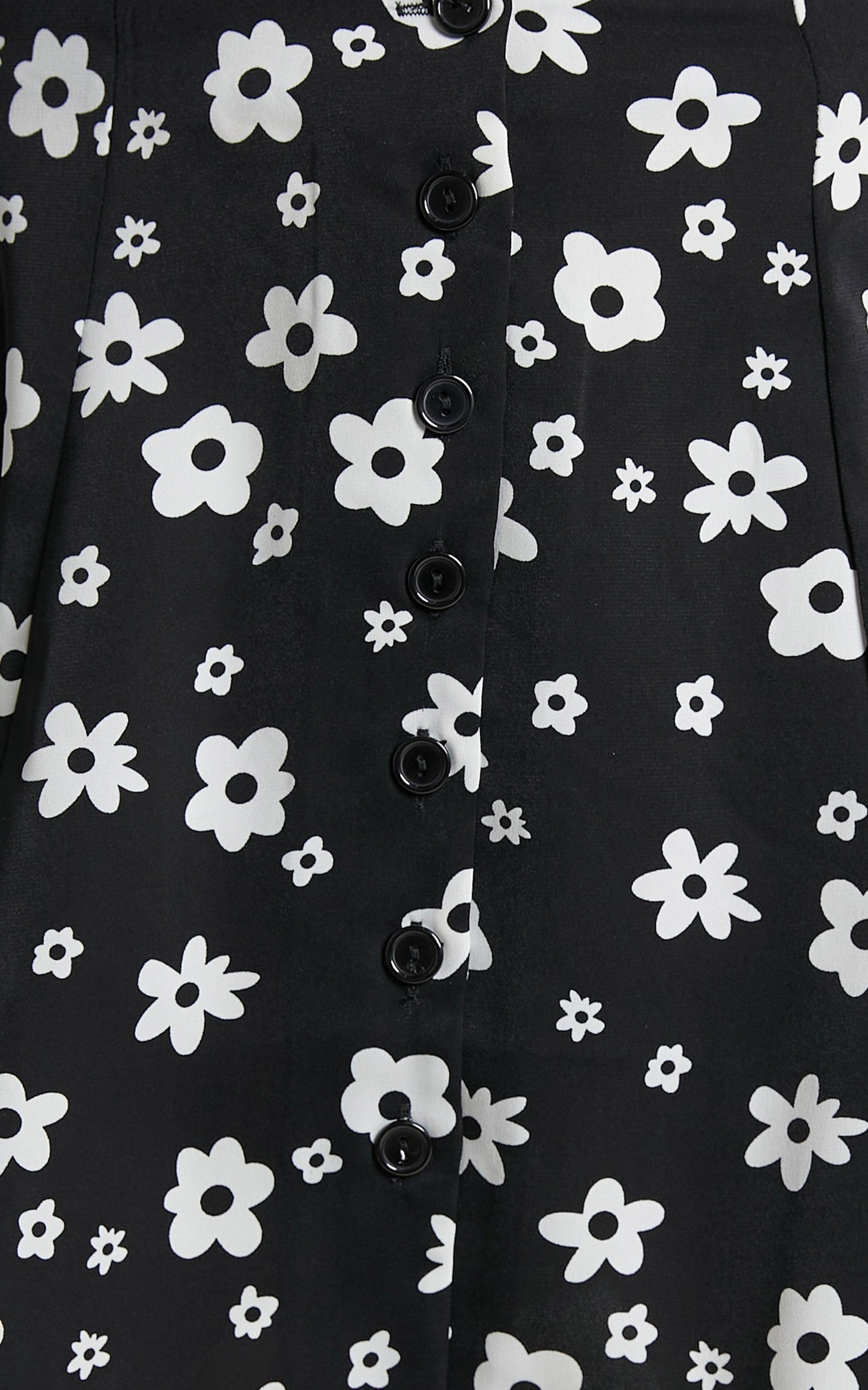 Birdie mini skirt in Black Floral