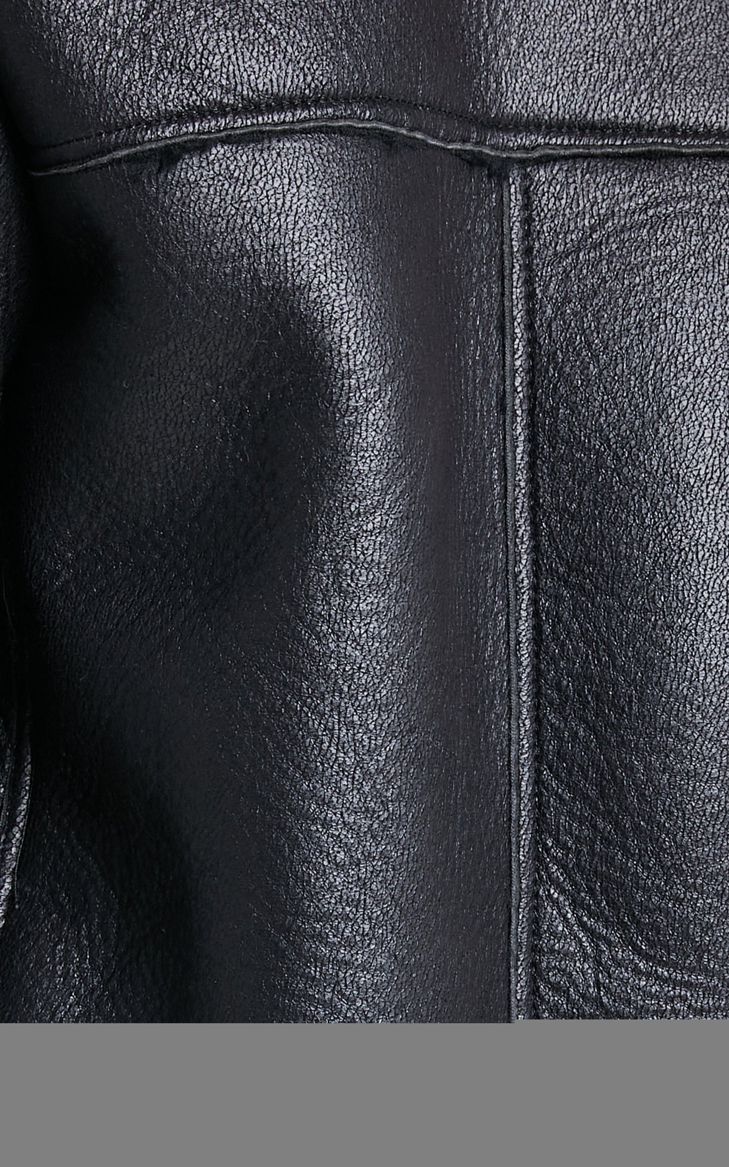 Janette Jacket in Black Leatherette