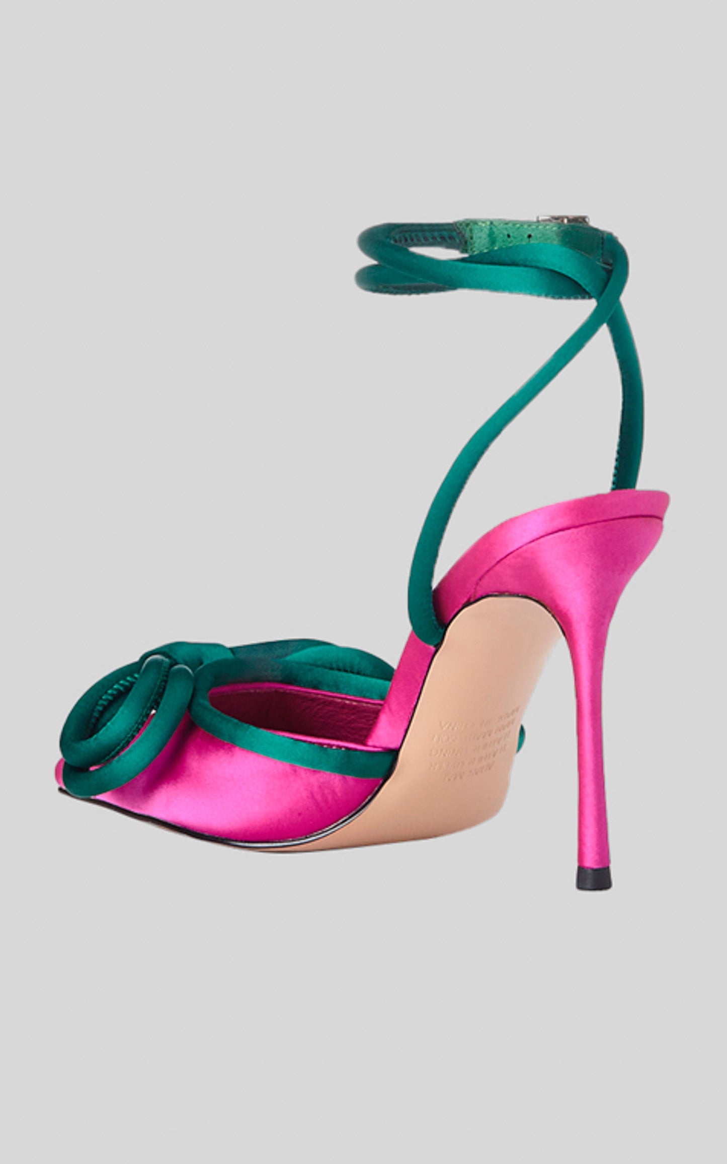 Alias Mae - Bowie Heels in Pink Satin