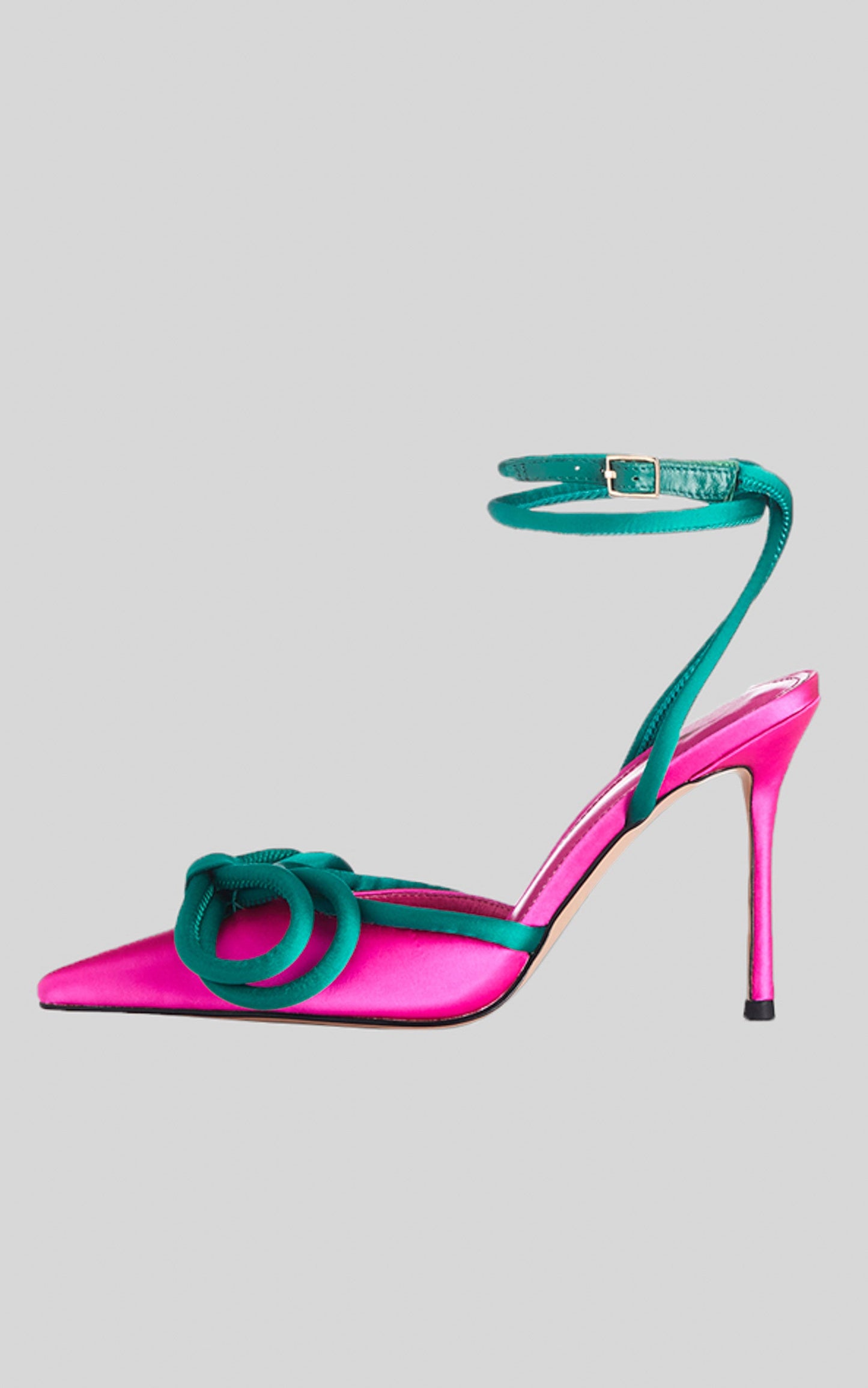 Alias Mae - Bowie Heels in Pink Satin