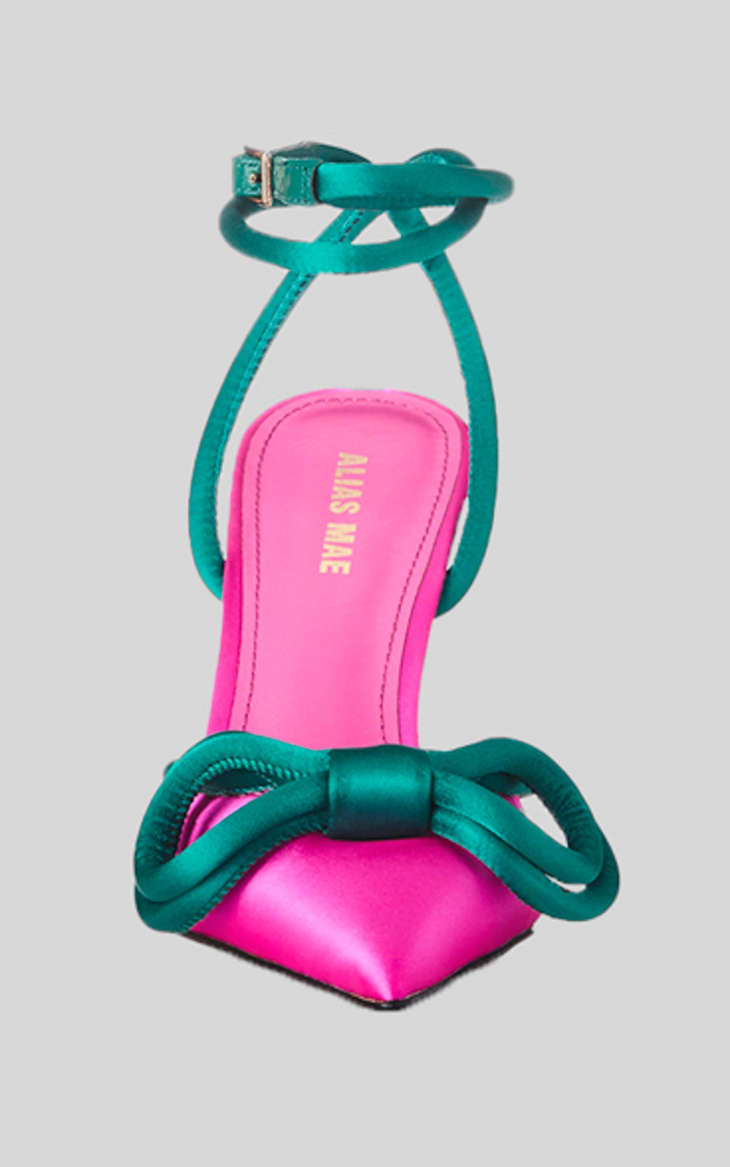 Alias Mae - Bowie Heels in Pink Satin