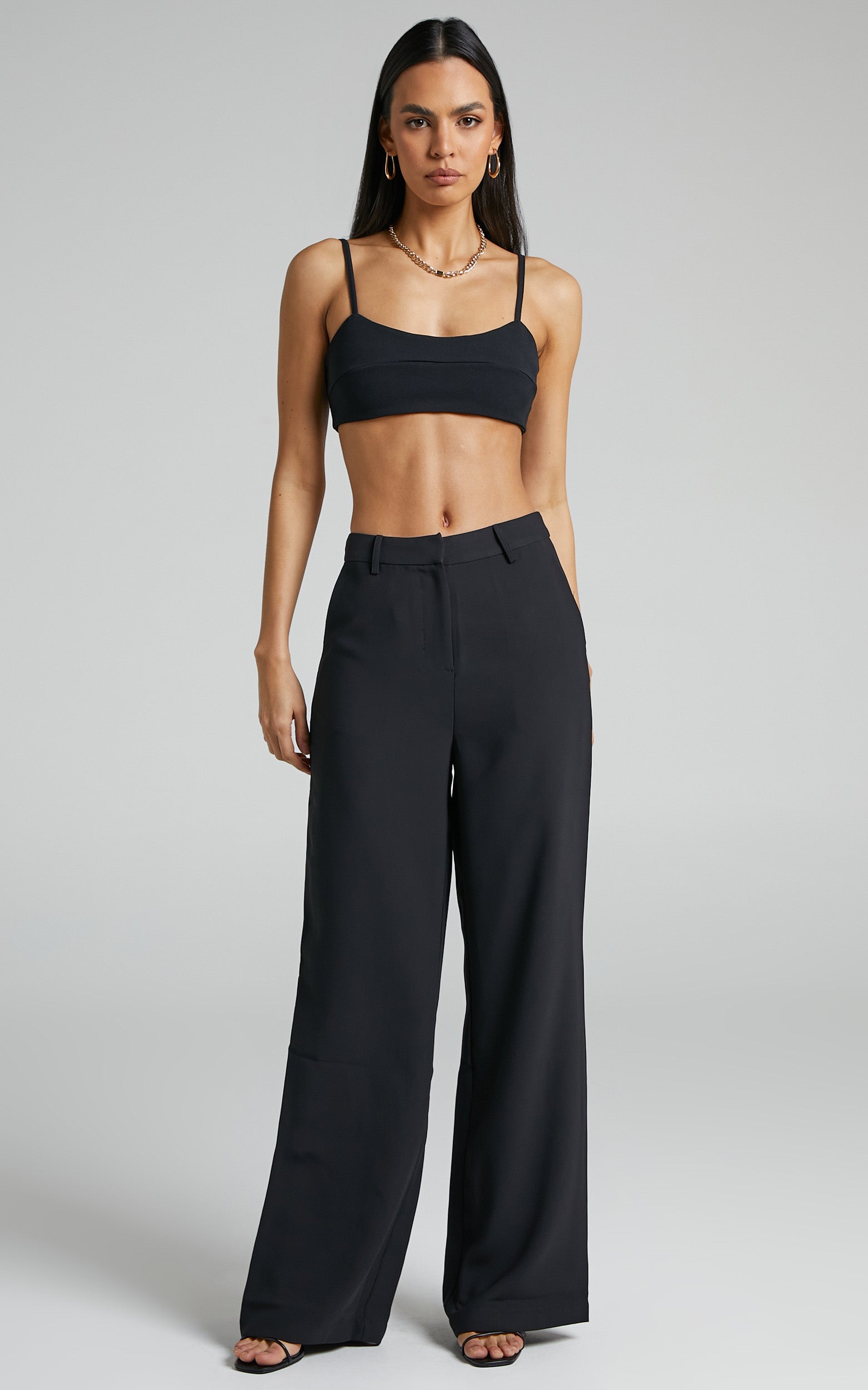 Brayson Bralette - Scoop Neck Bralette in Black