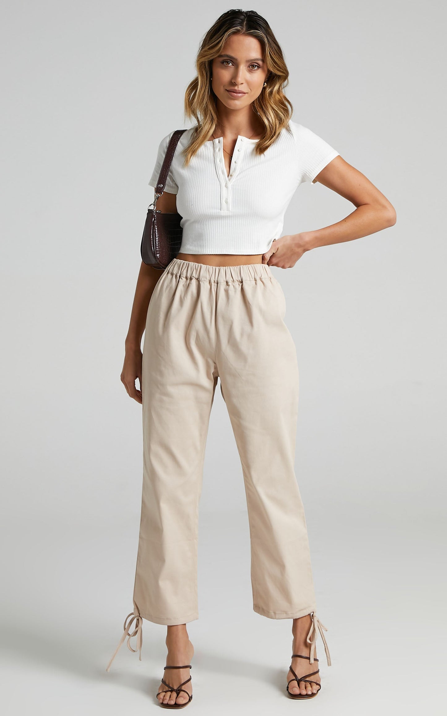 Britta Pants in Beige