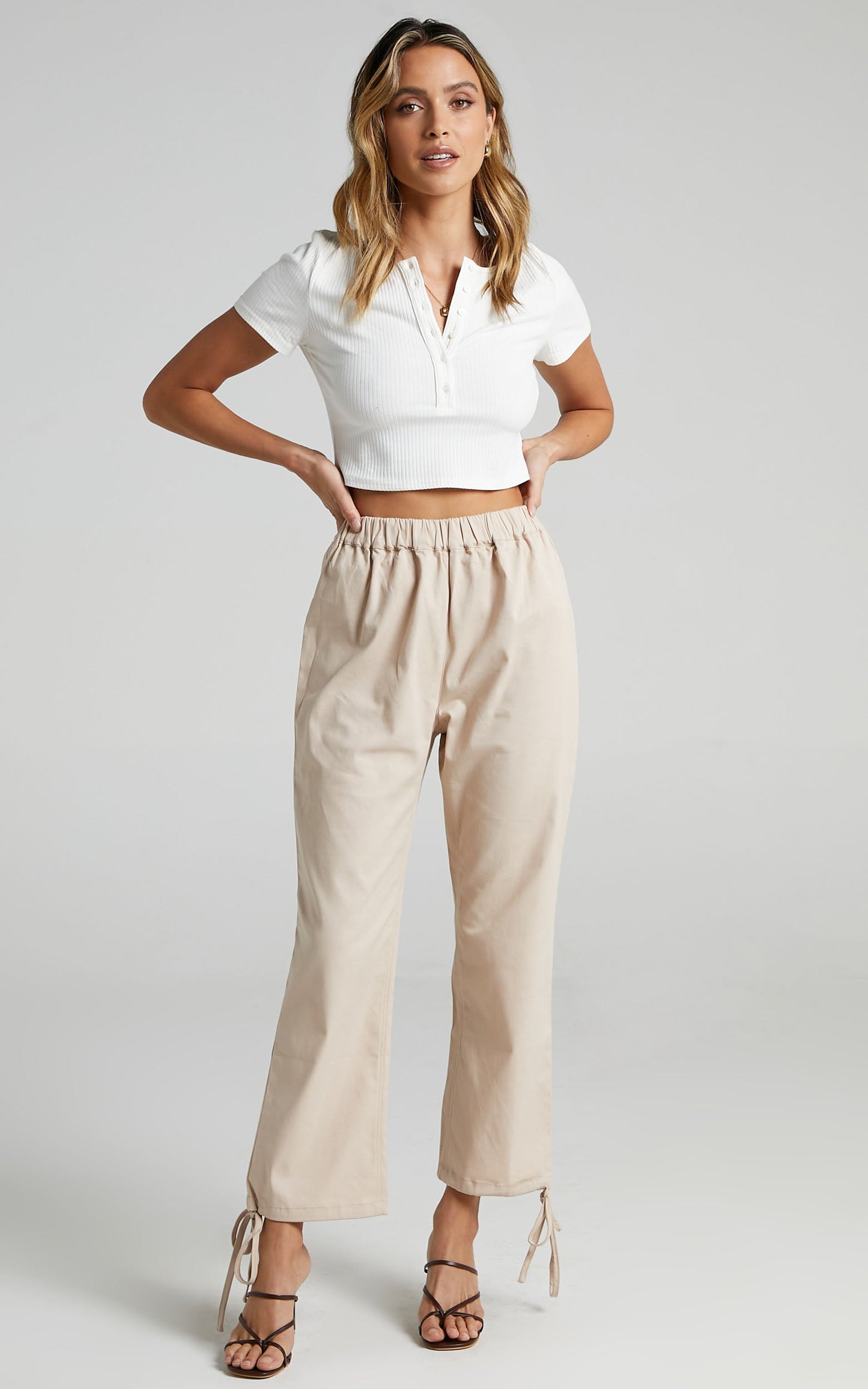 Britta Pants in Beige
