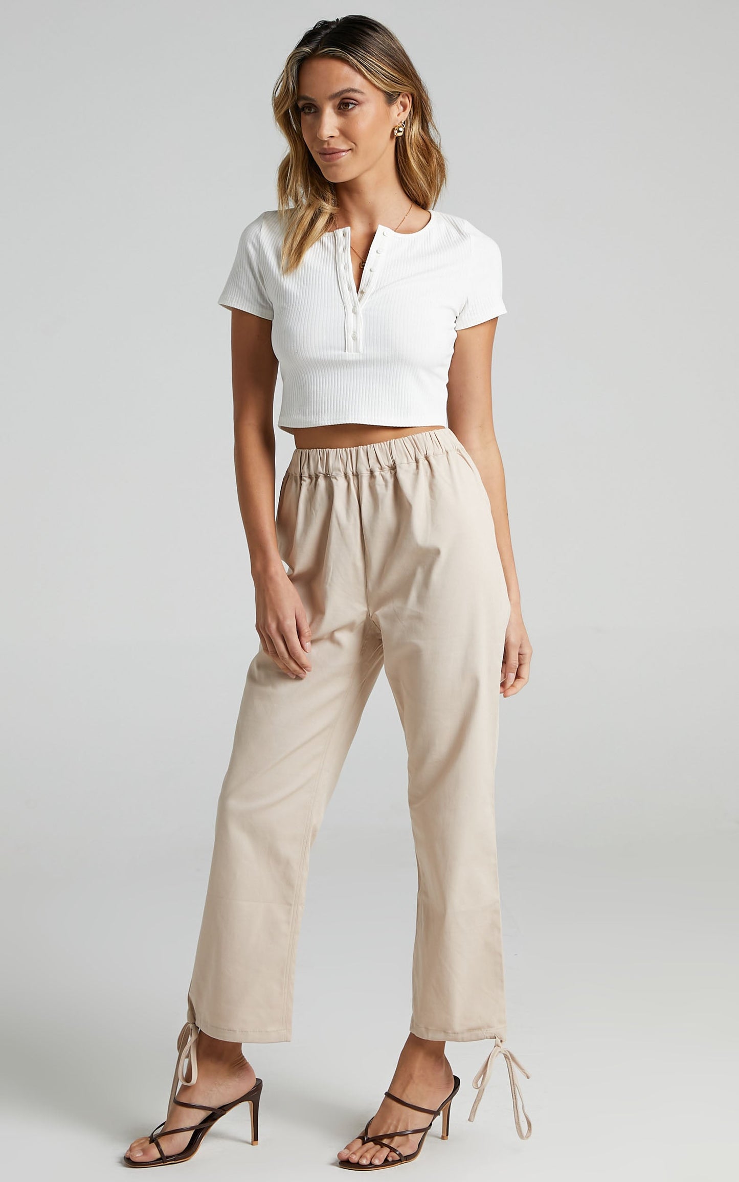 Britta Pants in Beige