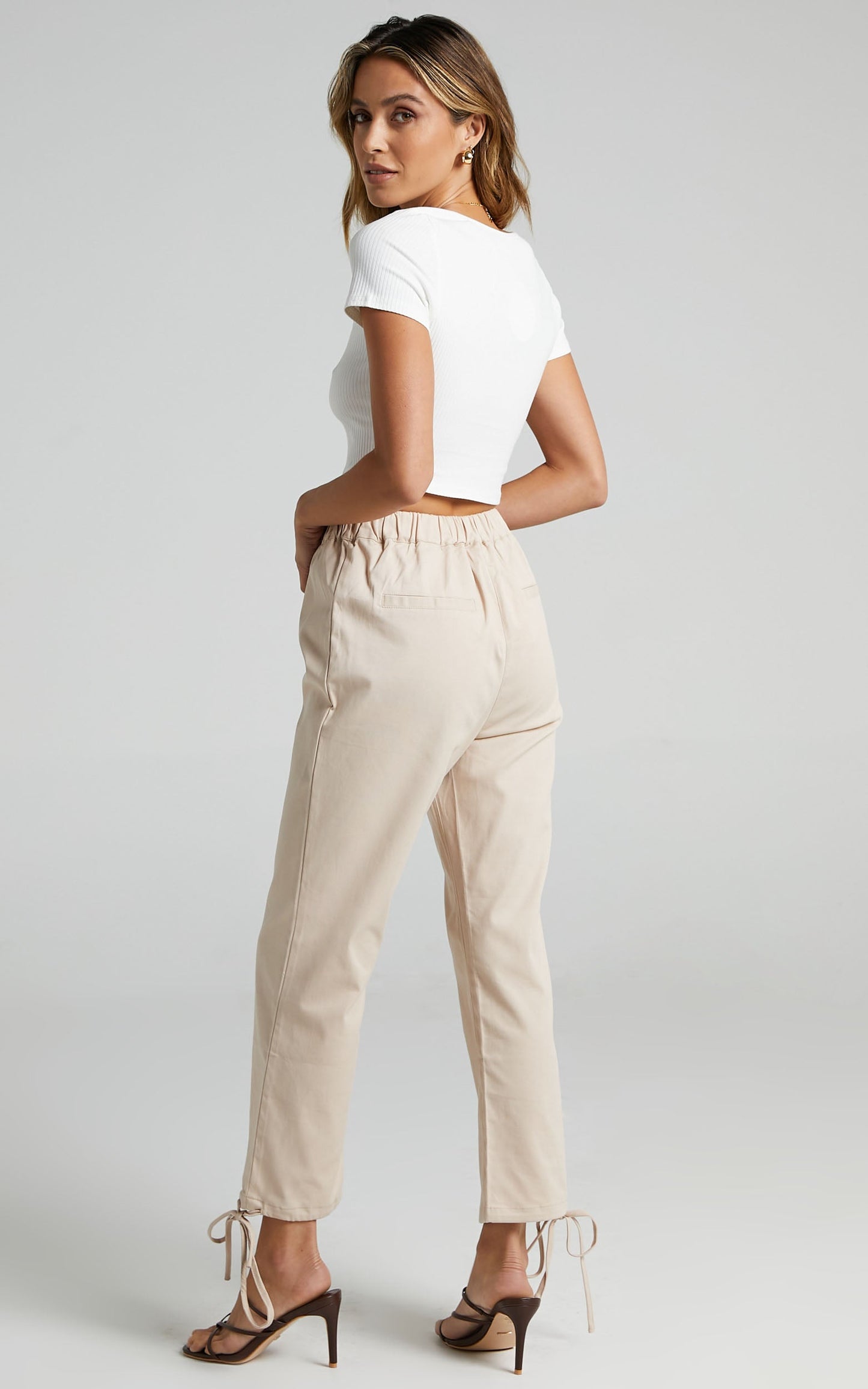 Britta Pants in Beige