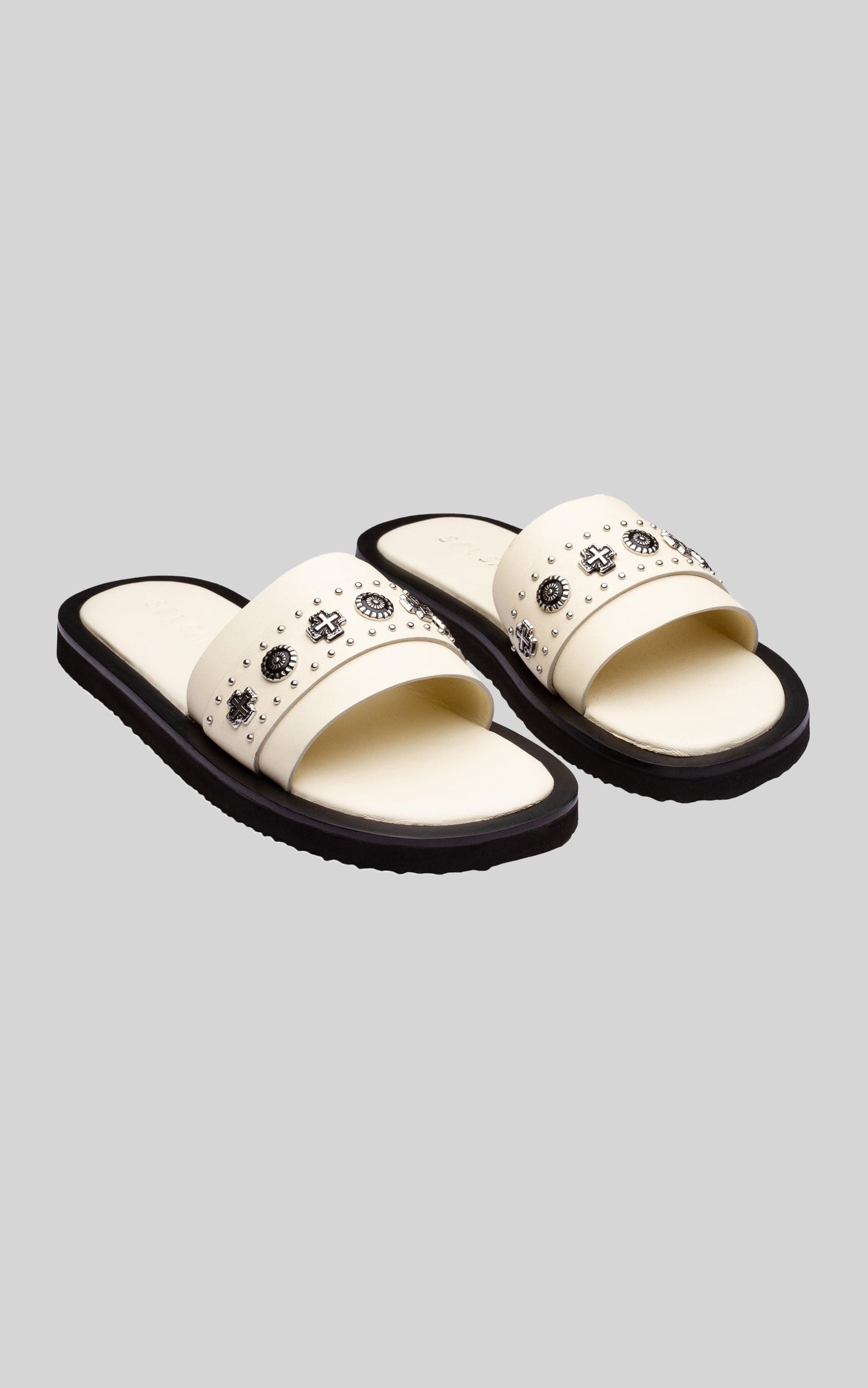Sol Sana - Cleo Slides in Off White