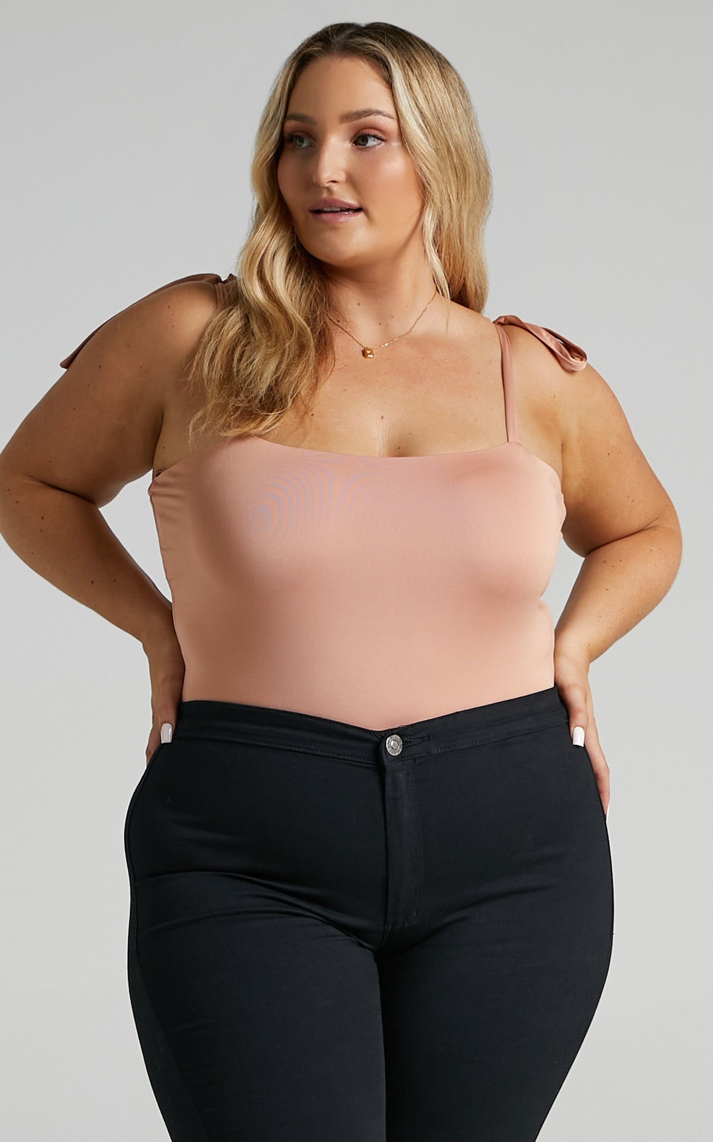 Crave Me Bodysuit in Mocha