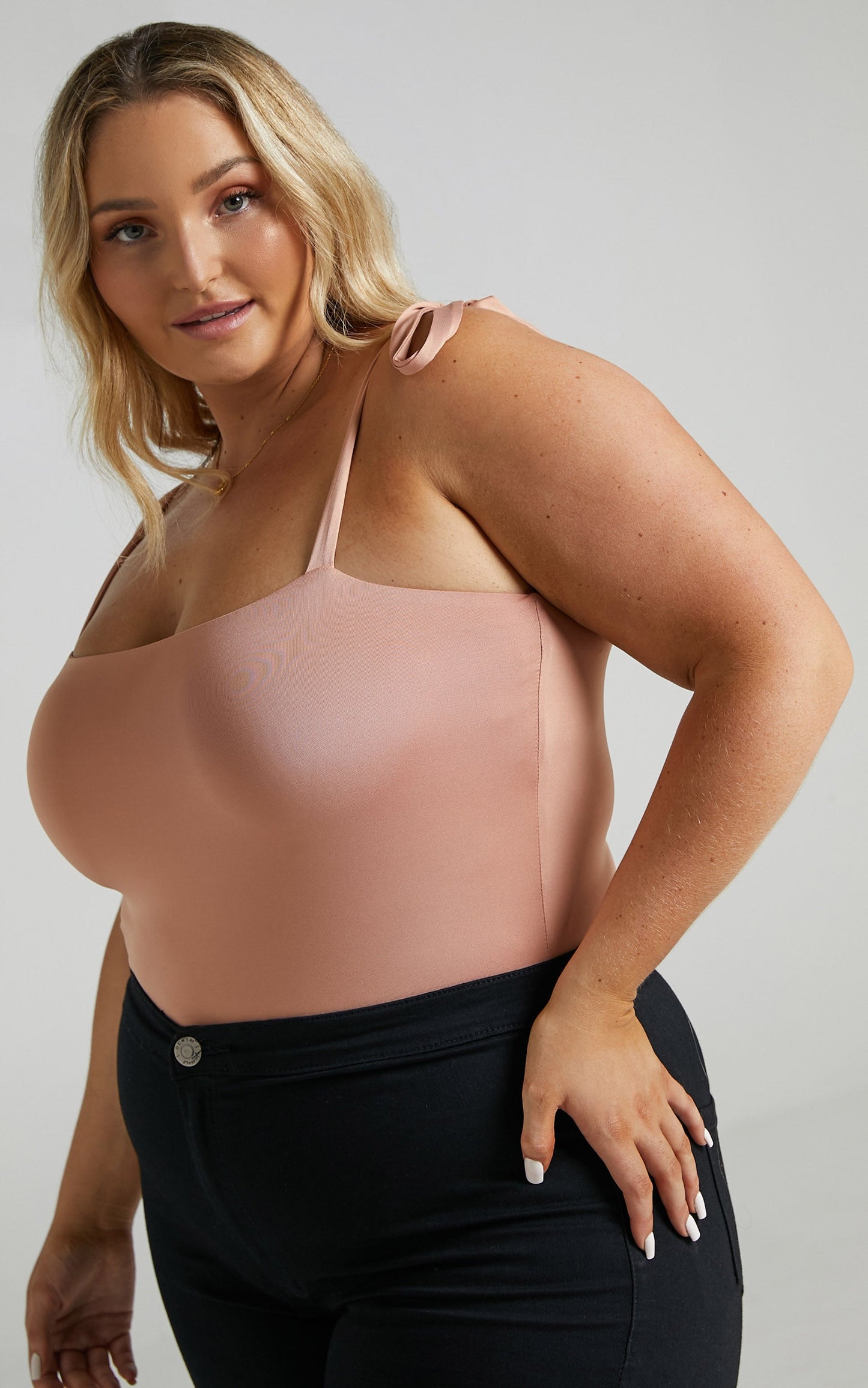 Crave Me Bodysuit in Mocha