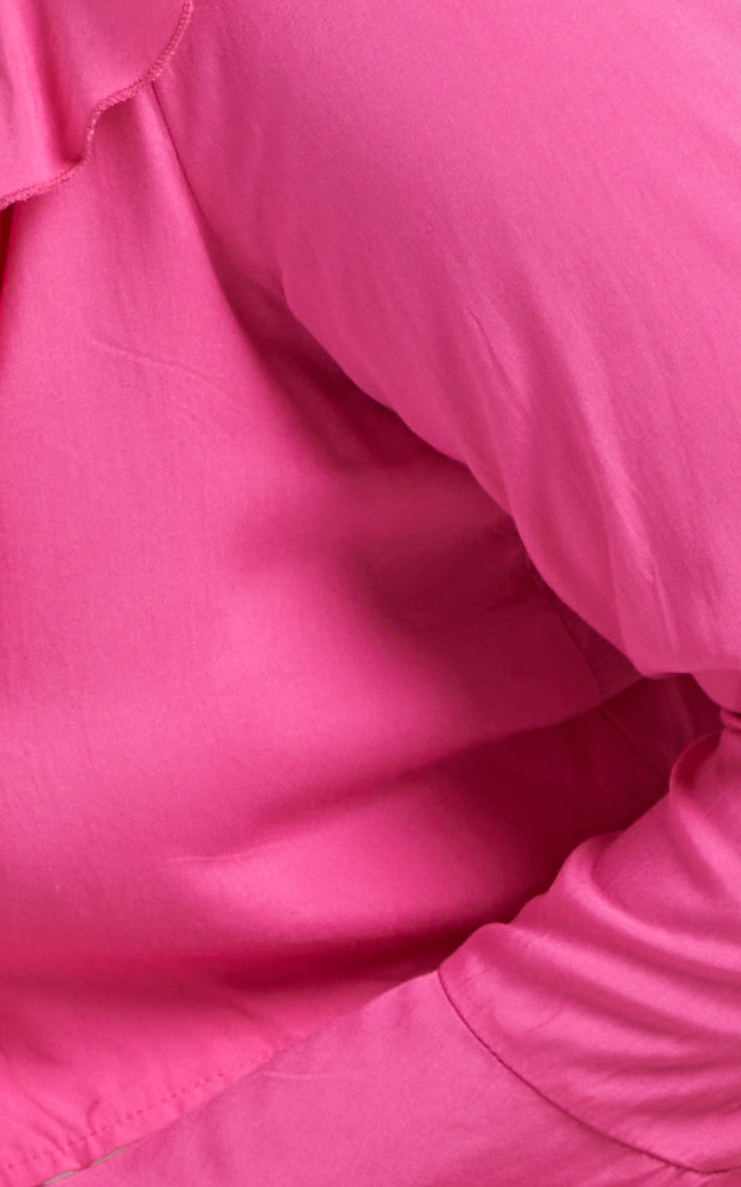 Rumina Top - Long Sleeve Top in Hot Pink