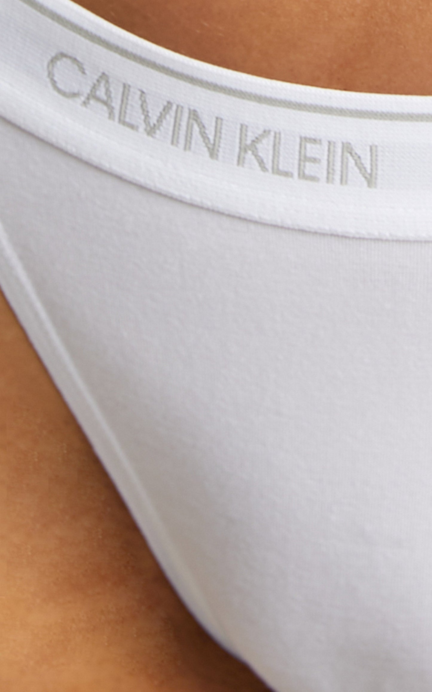 Calvin Klein - CK ONE COTTON BRAZILIAN BRIEF in White