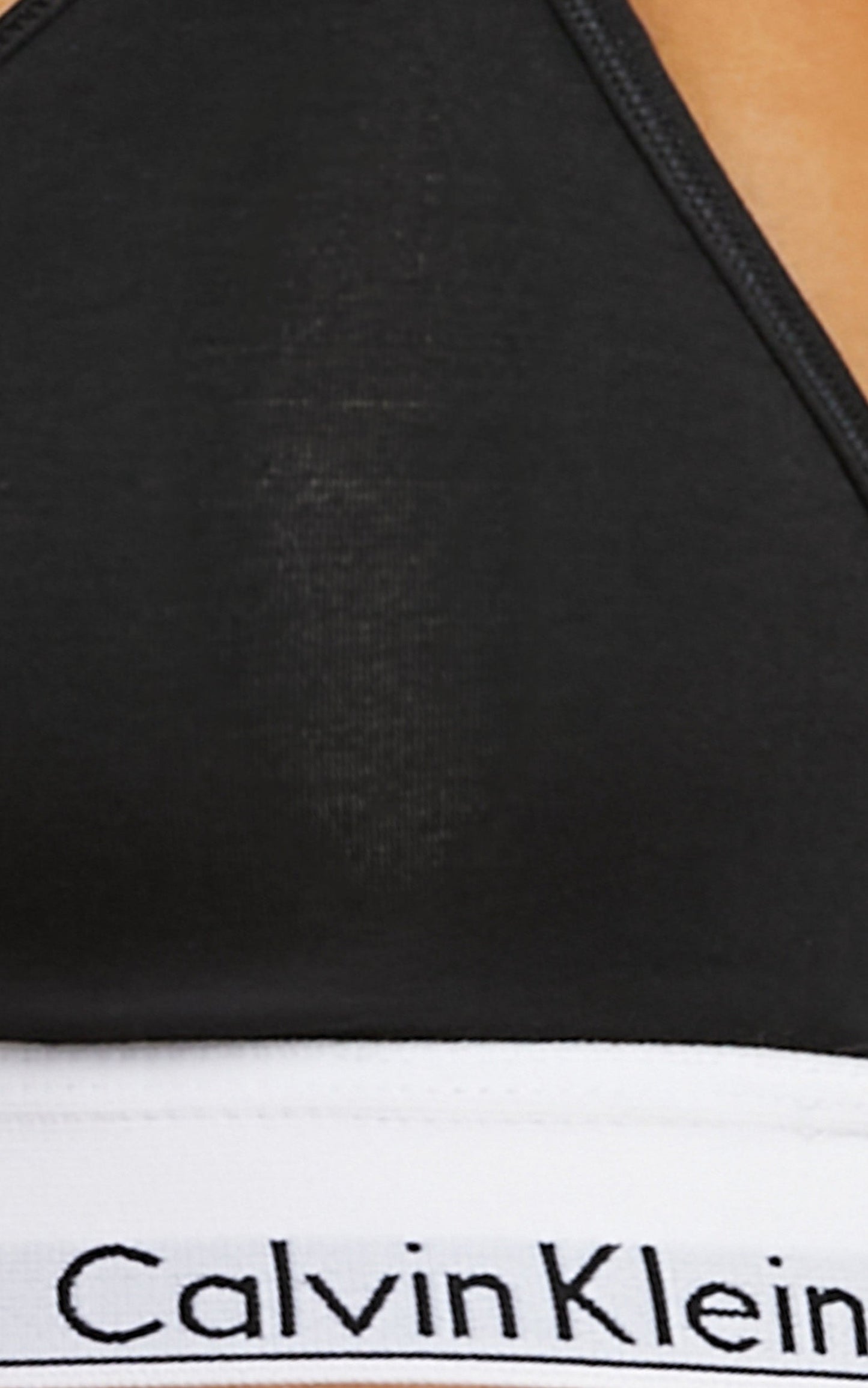 Calvin Klein - MODERN COTTON BRALETTE LIGHTLY LINED in Black