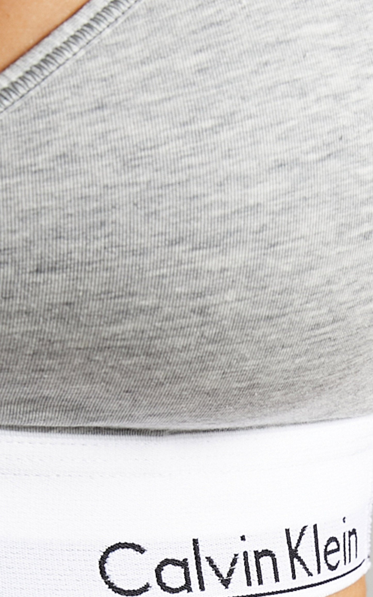 Calvin Klein - MODERN COTTON BRALETTE LIGHTLY LINED in Grey Heather