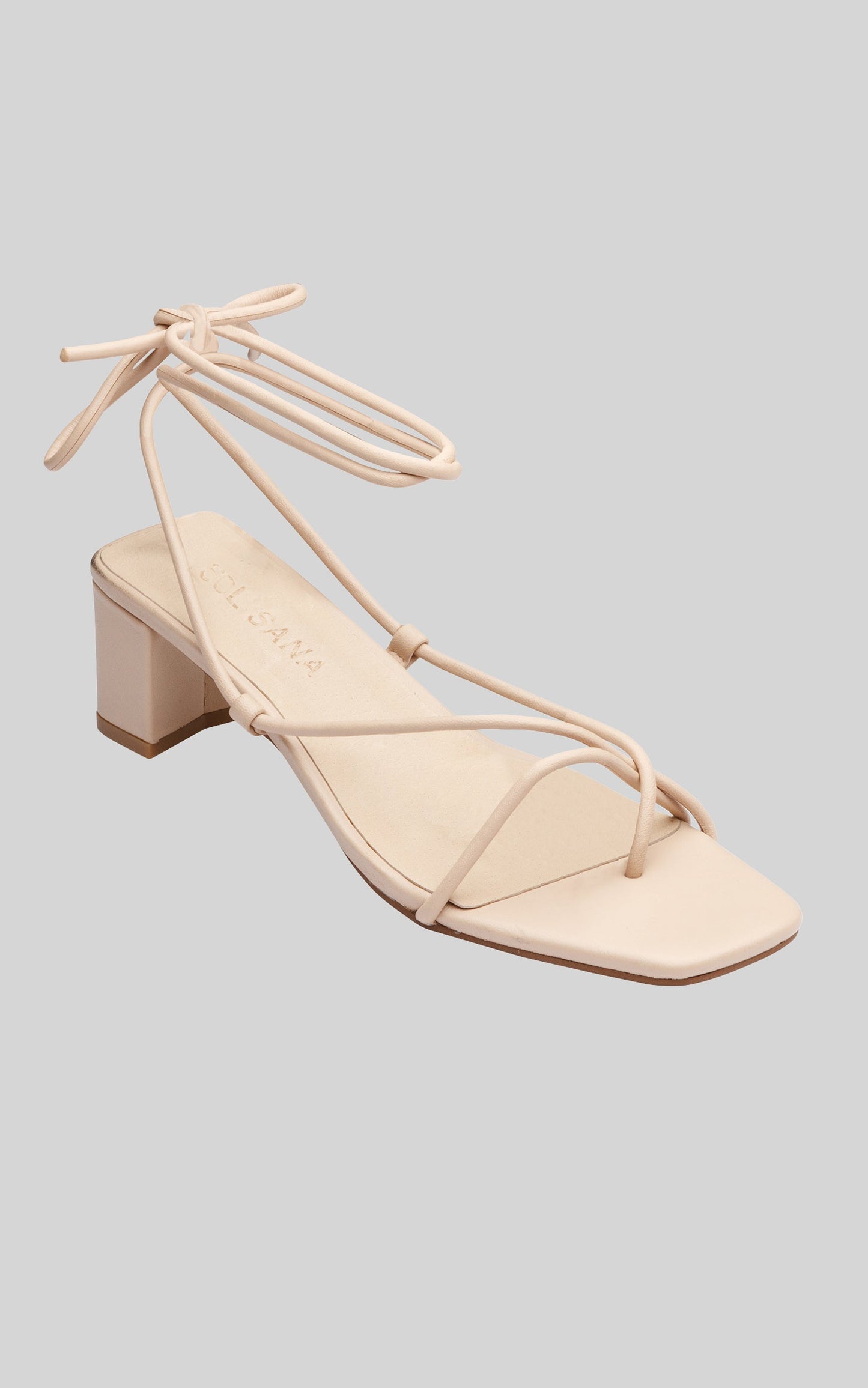 Sol Sana - Cameo Heels in Nude
