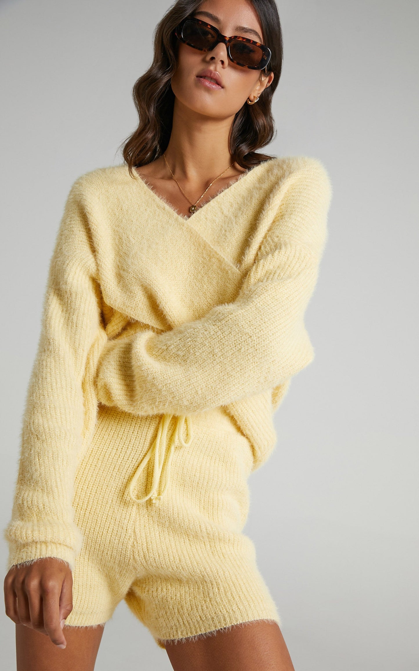 Cameron Two Piece Set in Yellow