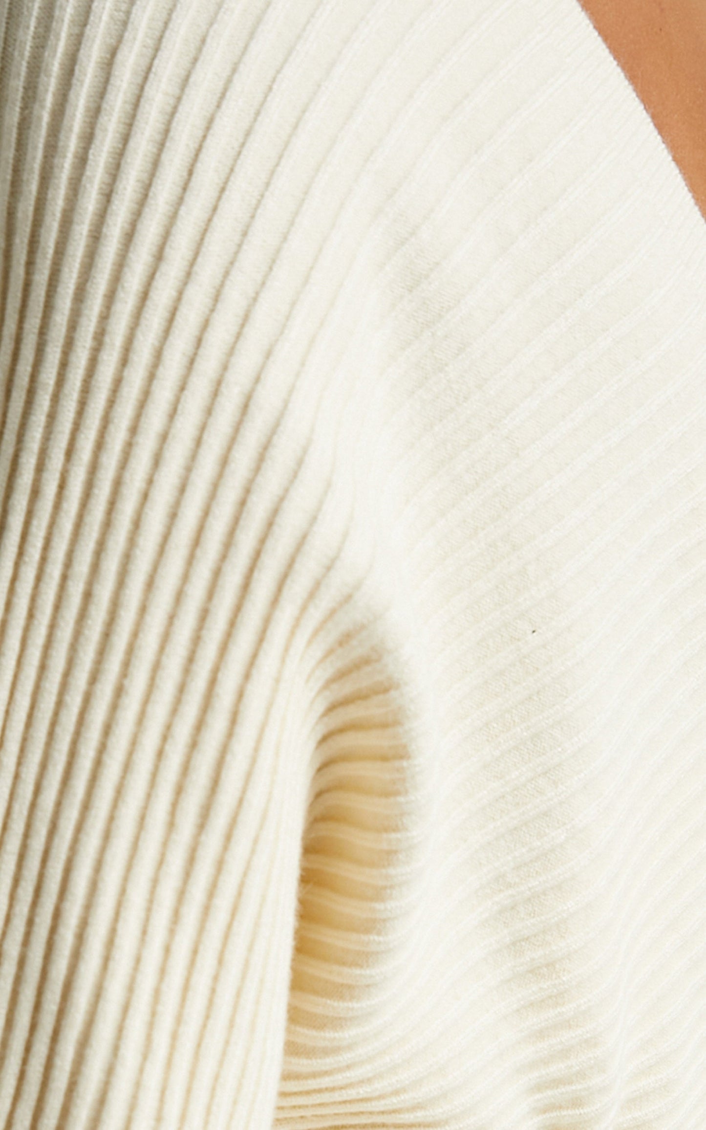 Camry Knit Bodysuit in Cream
