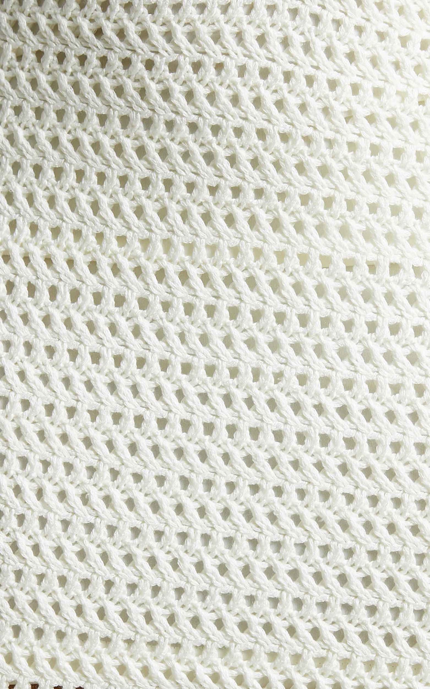 Cappadocia Crochet Midi Skirt in White
