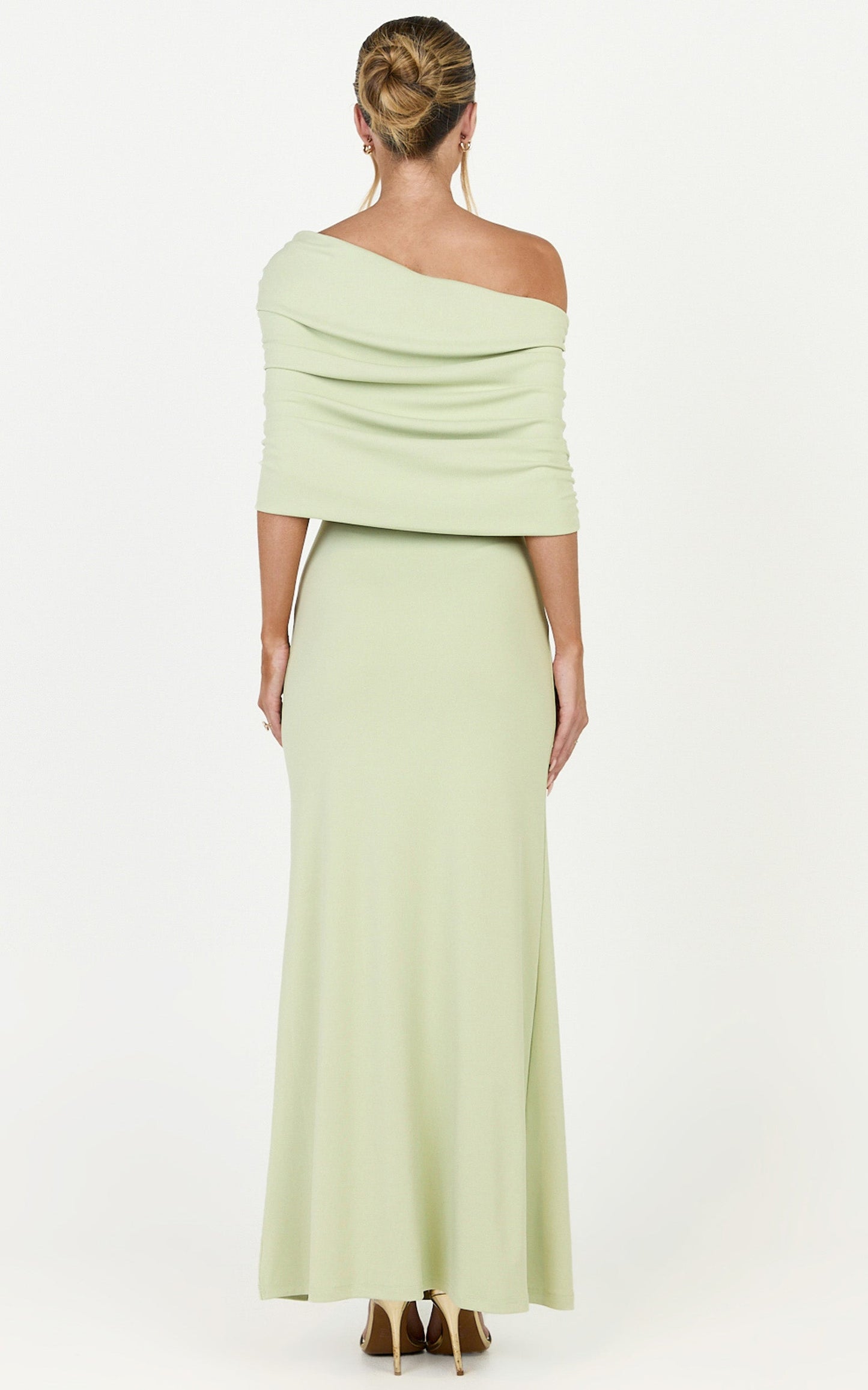 Capri Maxi Dress - Cape Dress in Sage