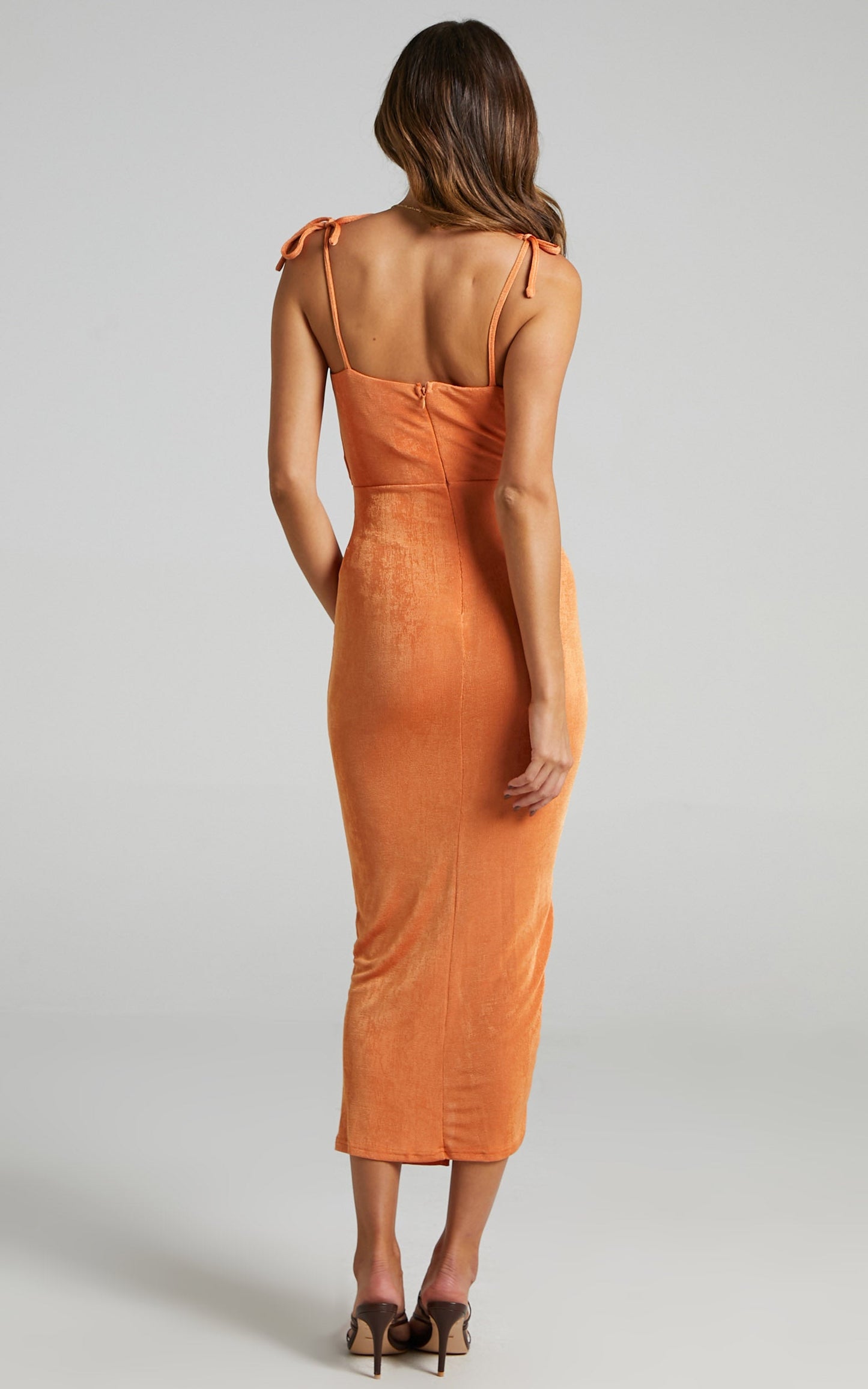 Carmen Ruch Front Dress in Orange