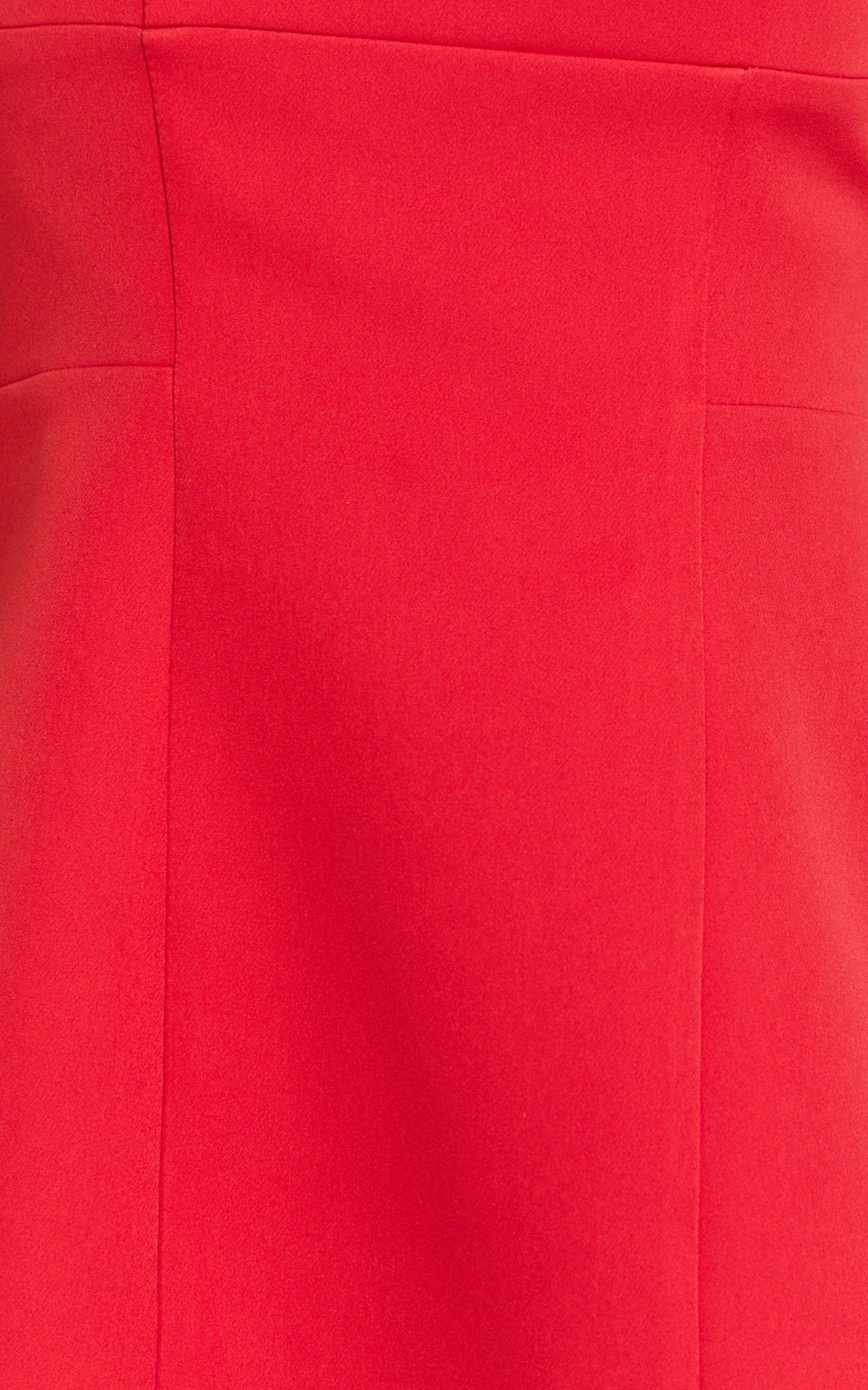 Catharine Mini Dress - Strapless A Line Dress in Red