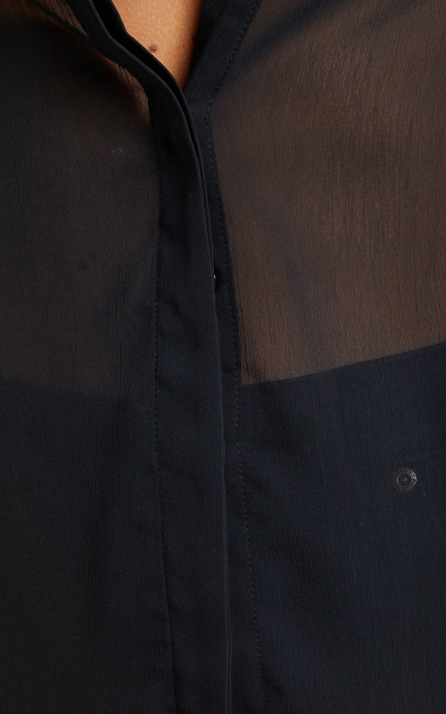 Cenette Shirt - Long Sleeve Shirt in Black