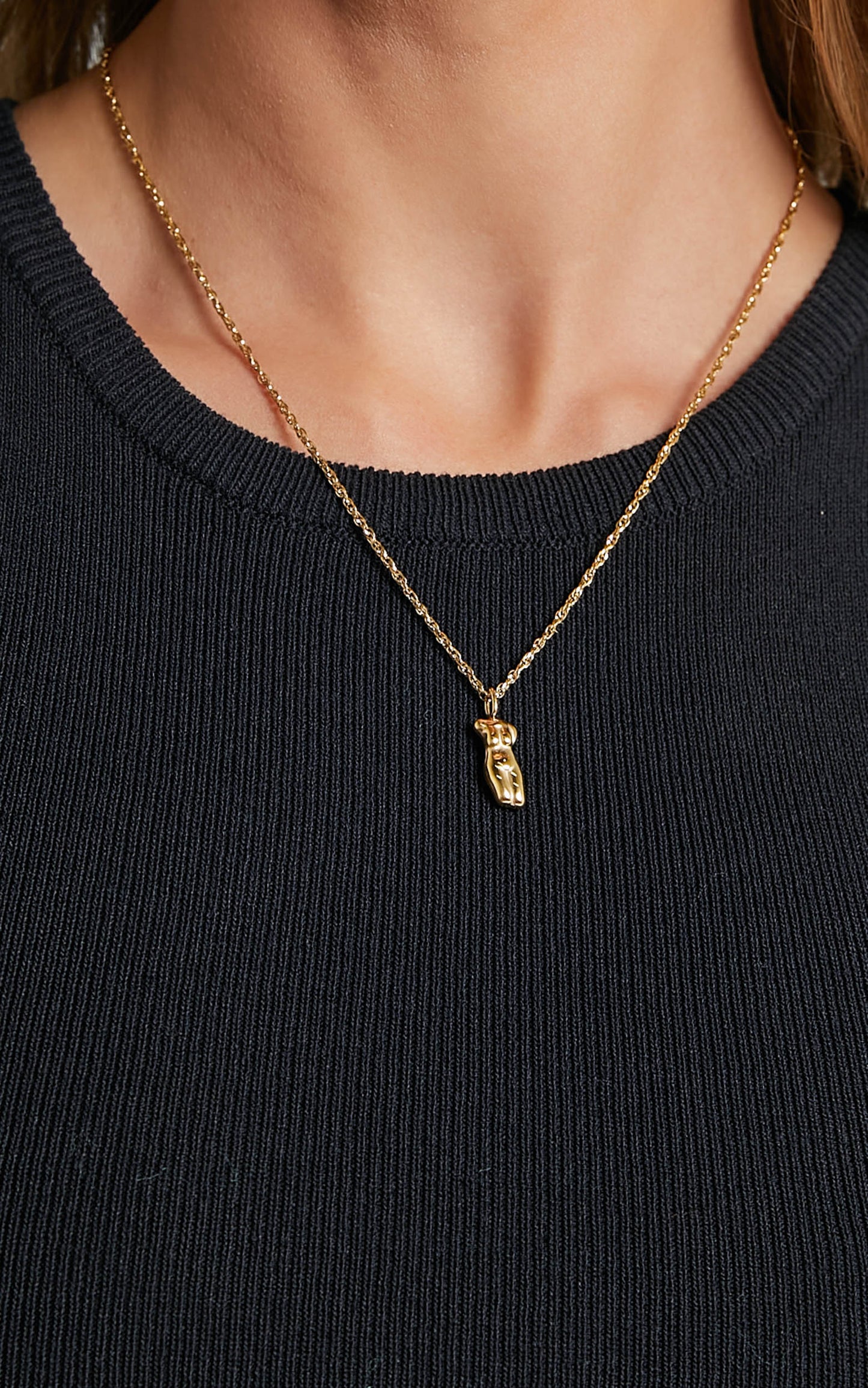 Chalice Necklace in Gold