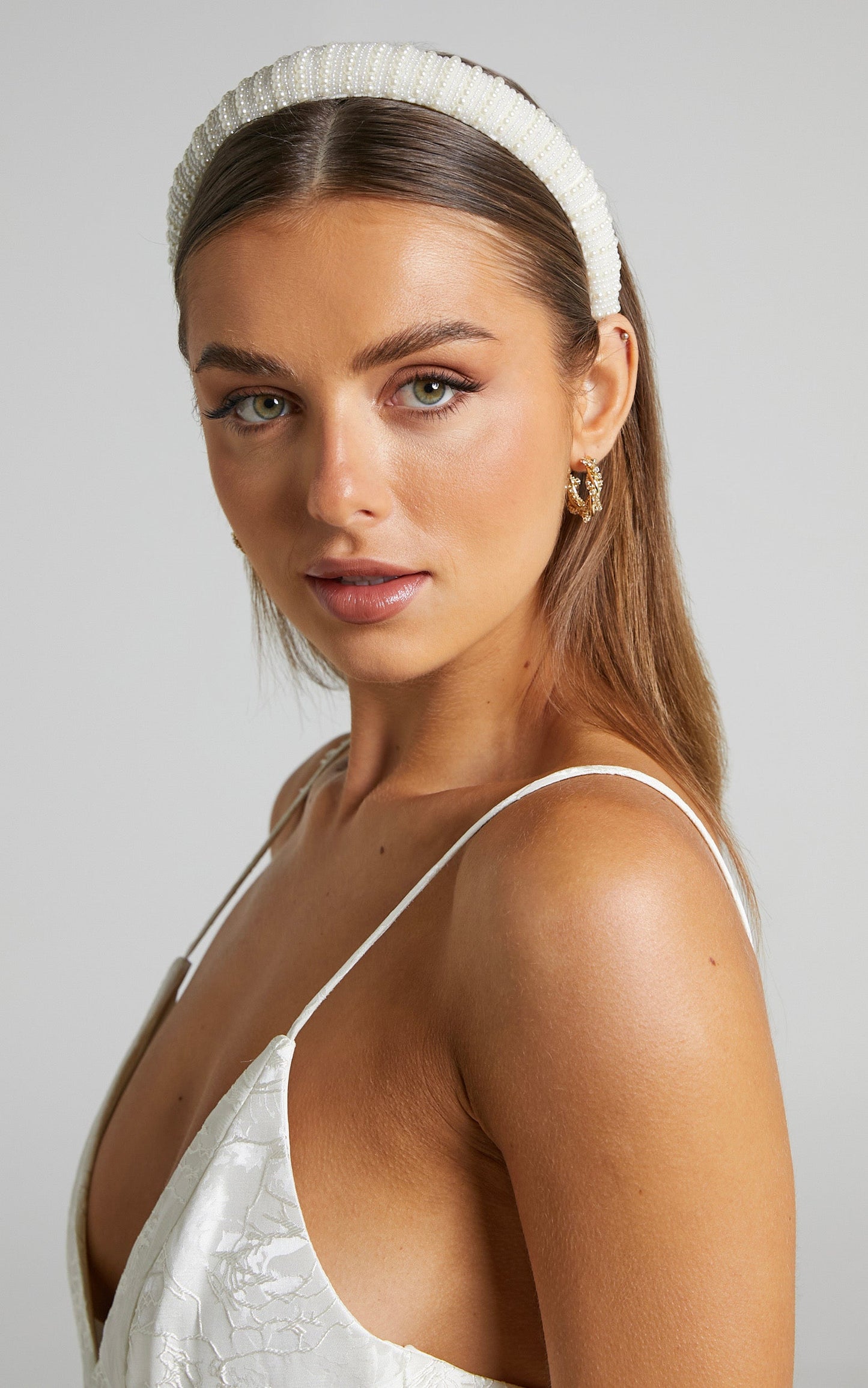 Chamomile Headband in White