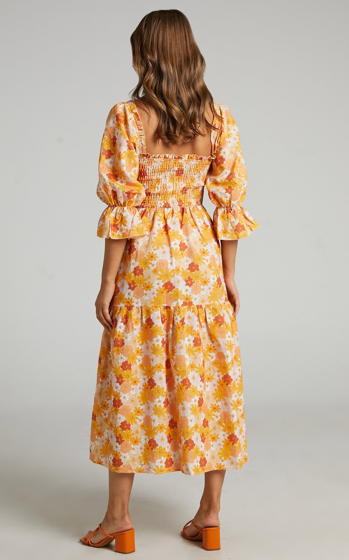 Charlie Holiday - Amber Dress in Seventies Floral