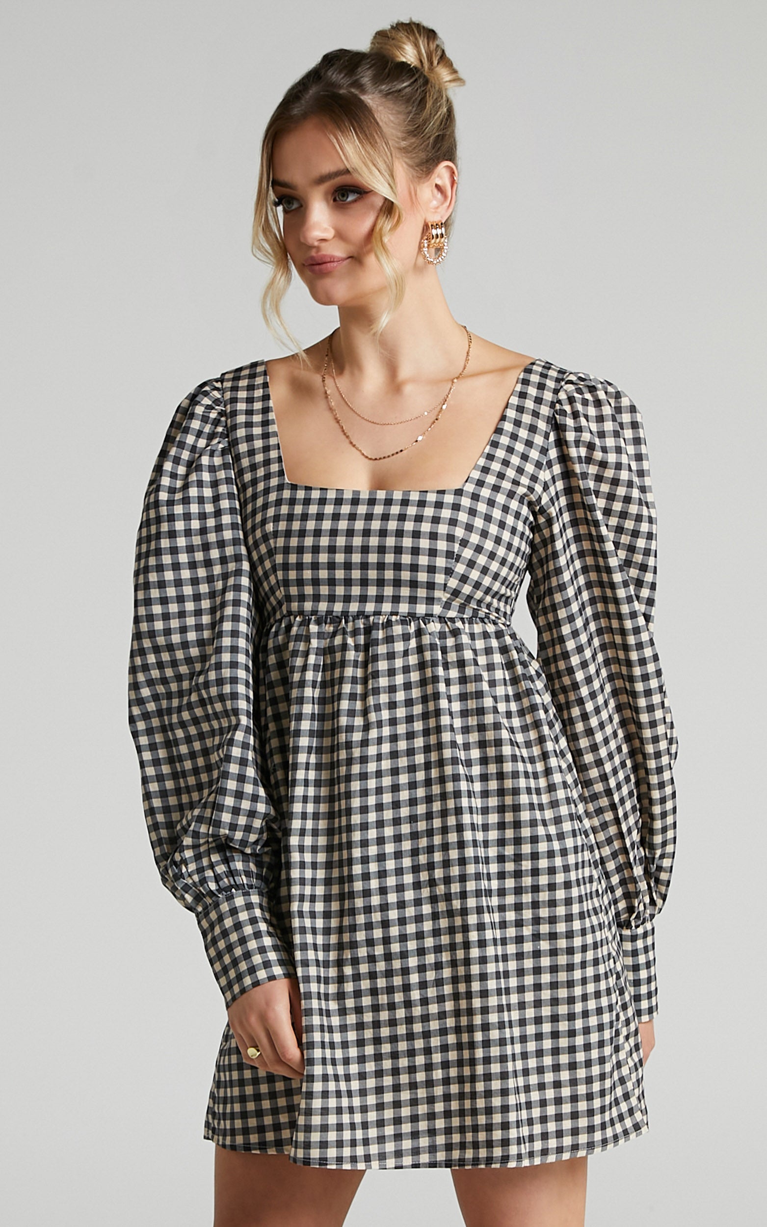 Charlie Holiday - Jemma Dress in Gingham