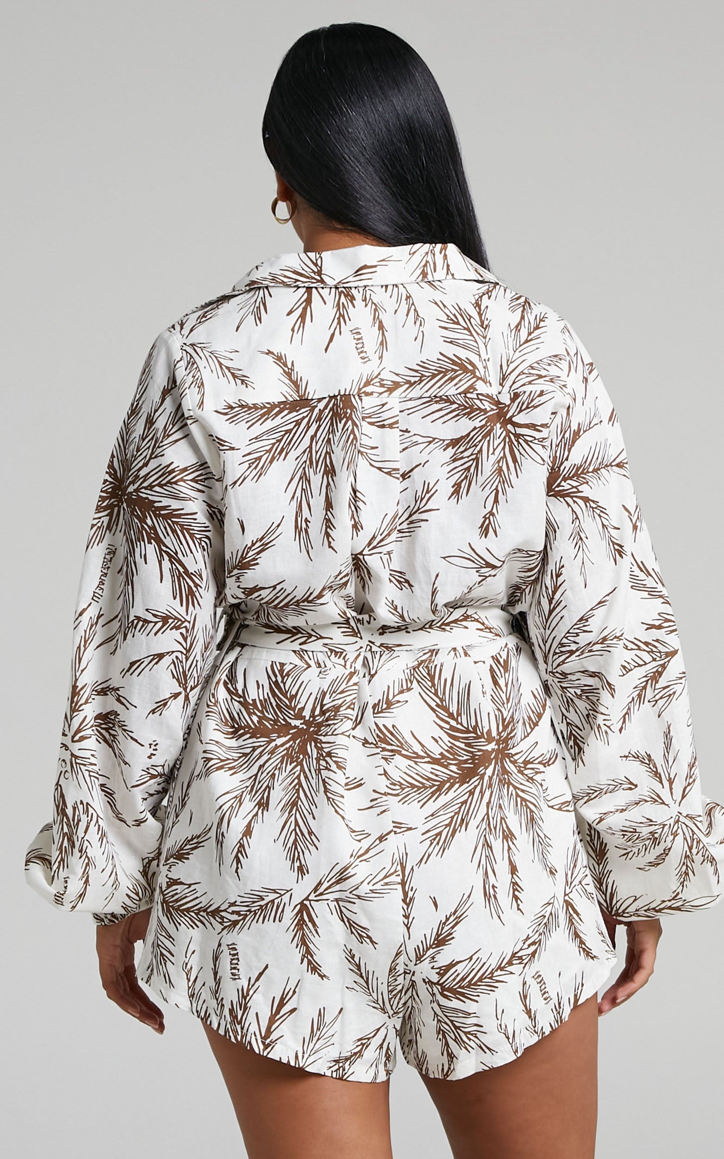 Charlie Holiday - Lola Playsuit in Isle of Palm White