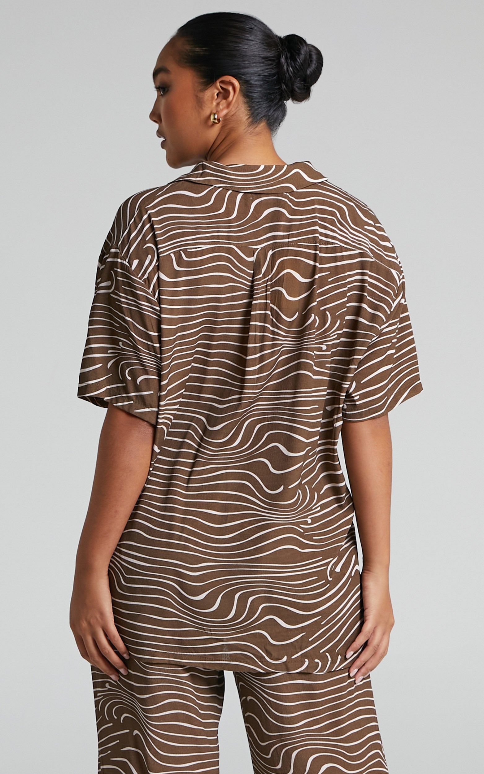 Charlie Holiday - Lola Shirt in Retro Zebra