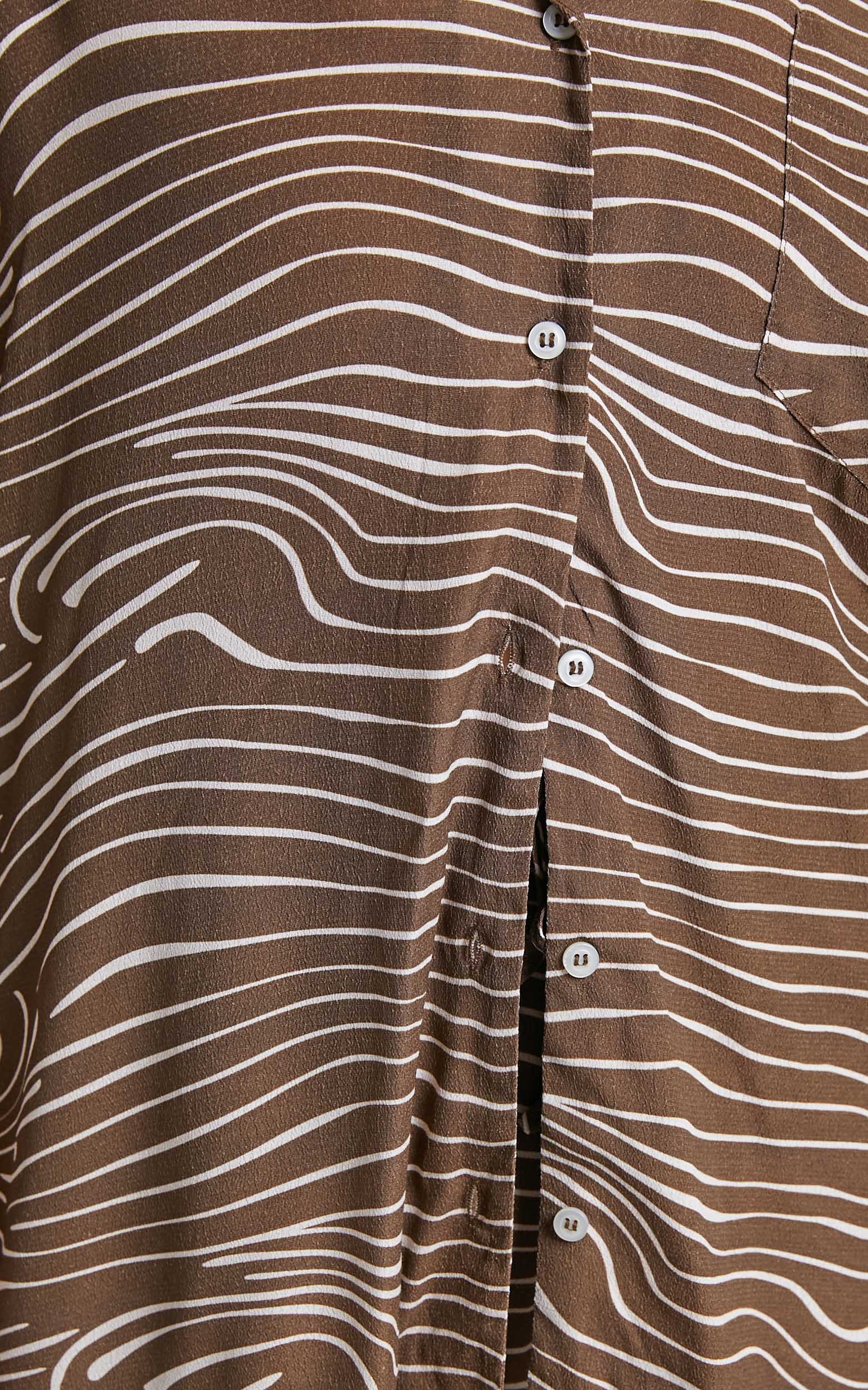 Charlie Holiday - Lola Shirt in Retro Zebra