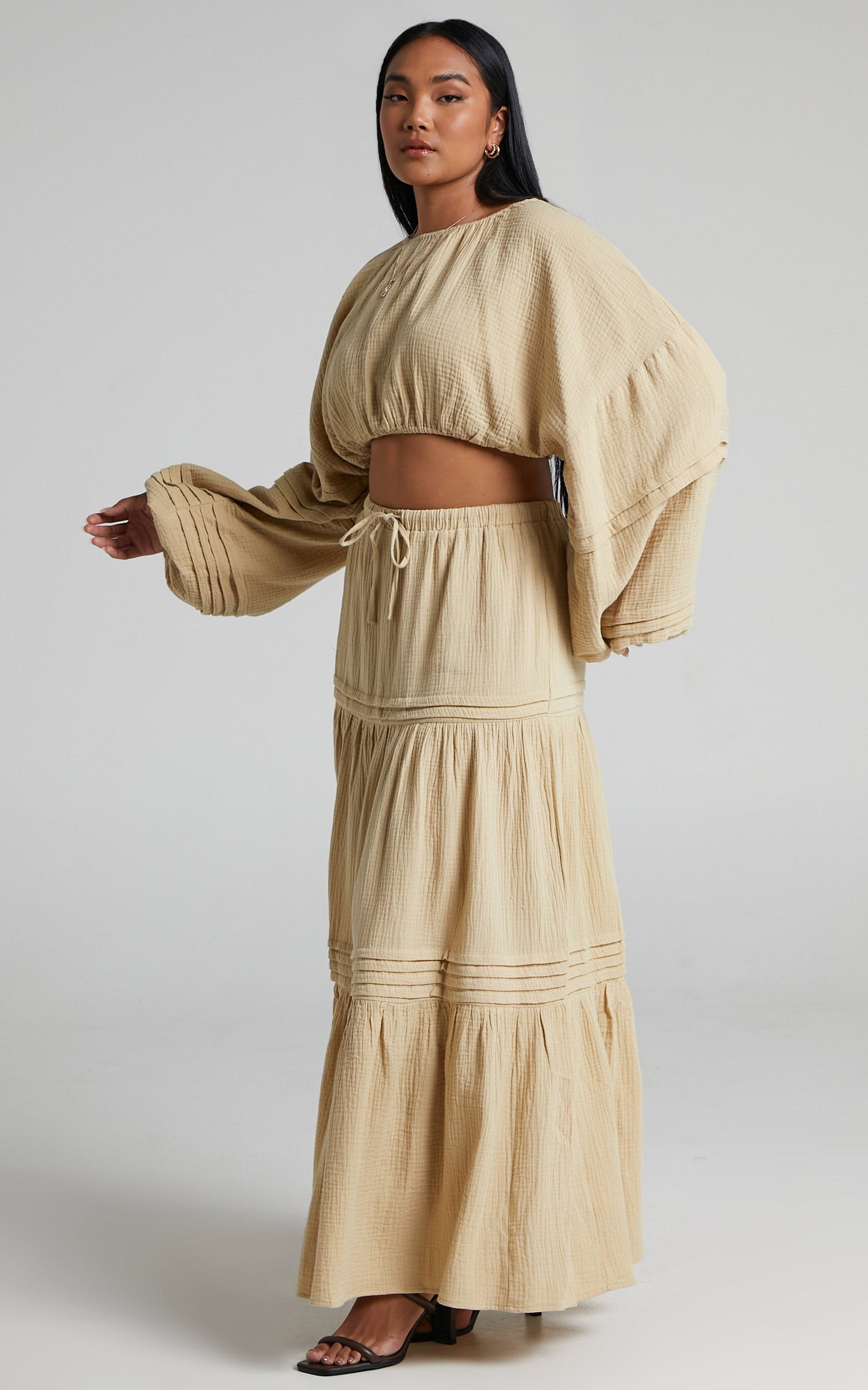 Charlie Holiday - Monica Skirt in Natural