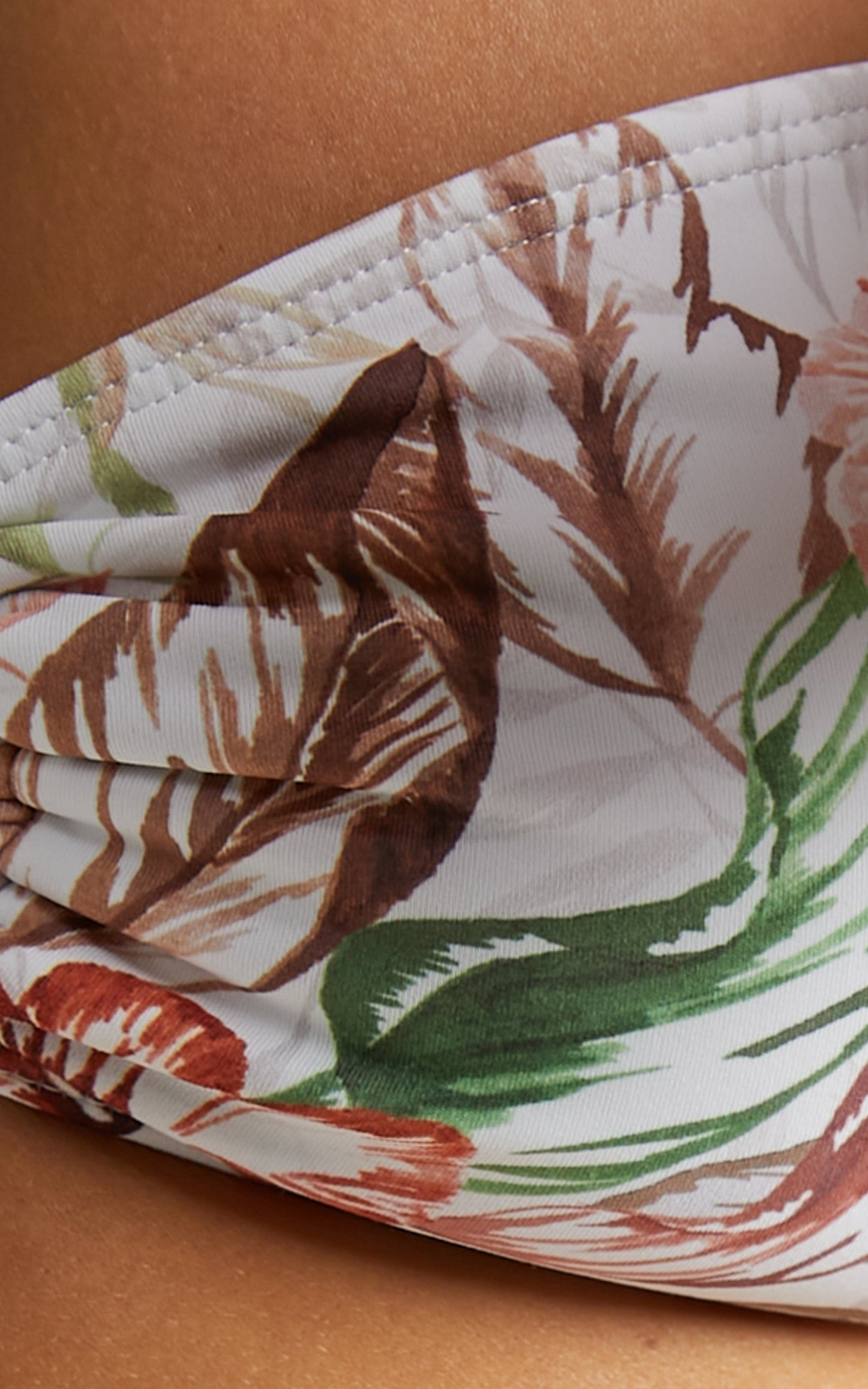 Charlie Holiday - TOPANGA BANDEAU in HIBISCUS