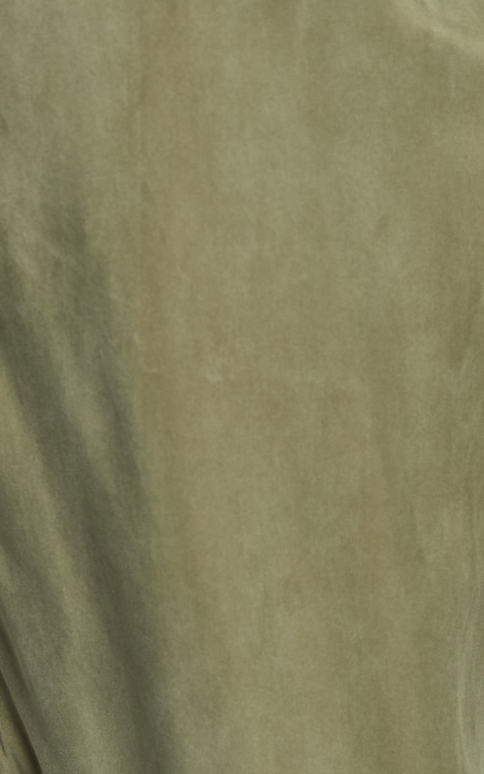Chaya Pants - Cupro Mid Rise Relaxed Drawstring Pants in Moss