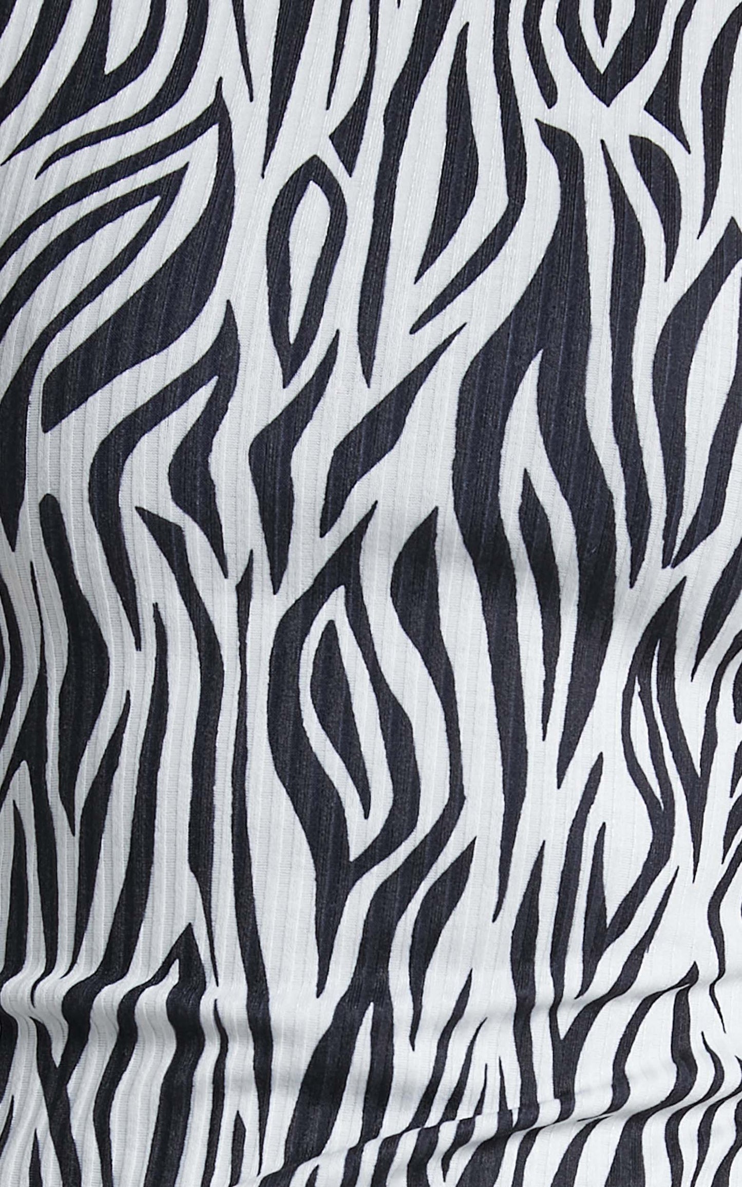 Chibale Dress in Zebra Print