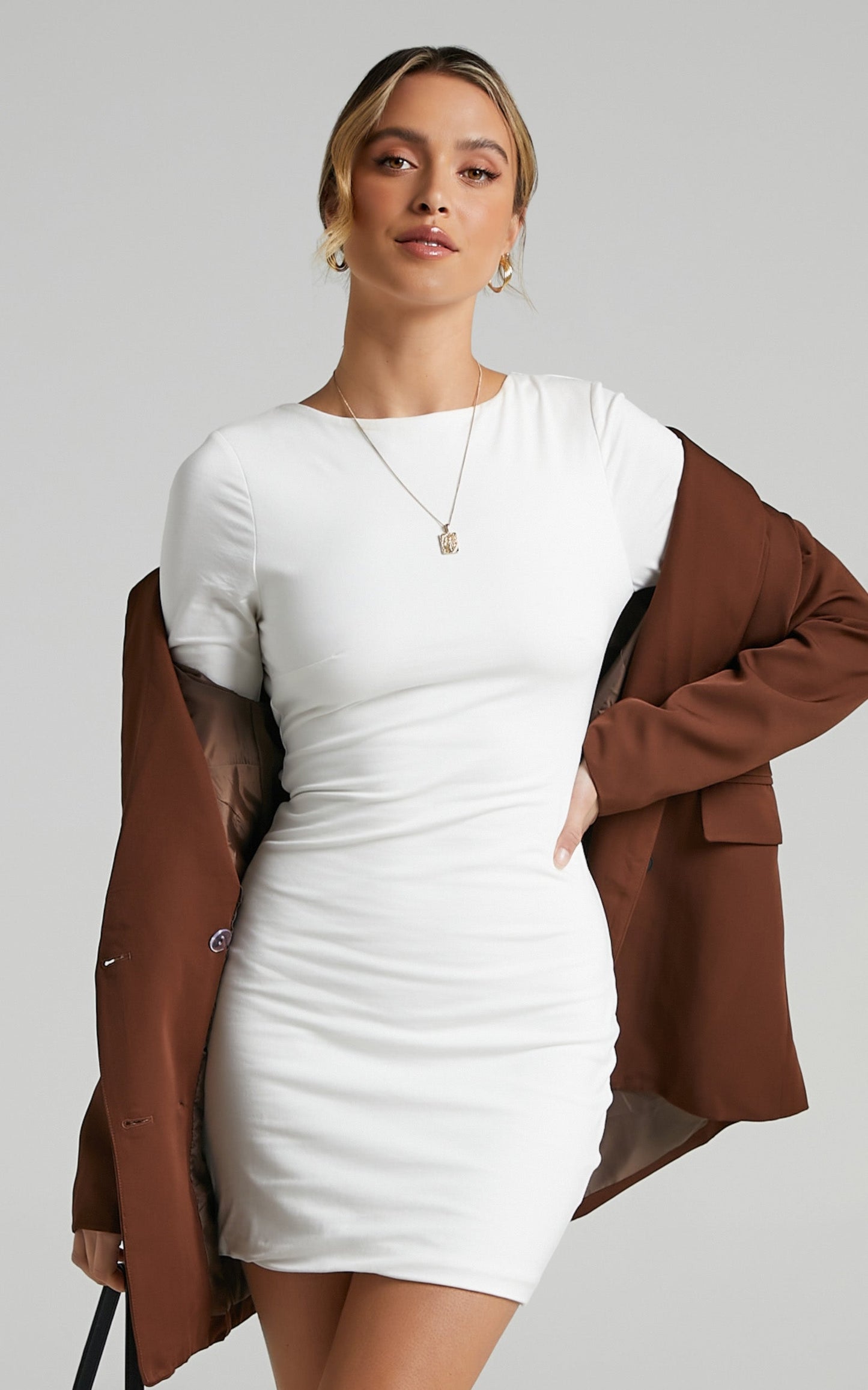 Claudie Dress in White