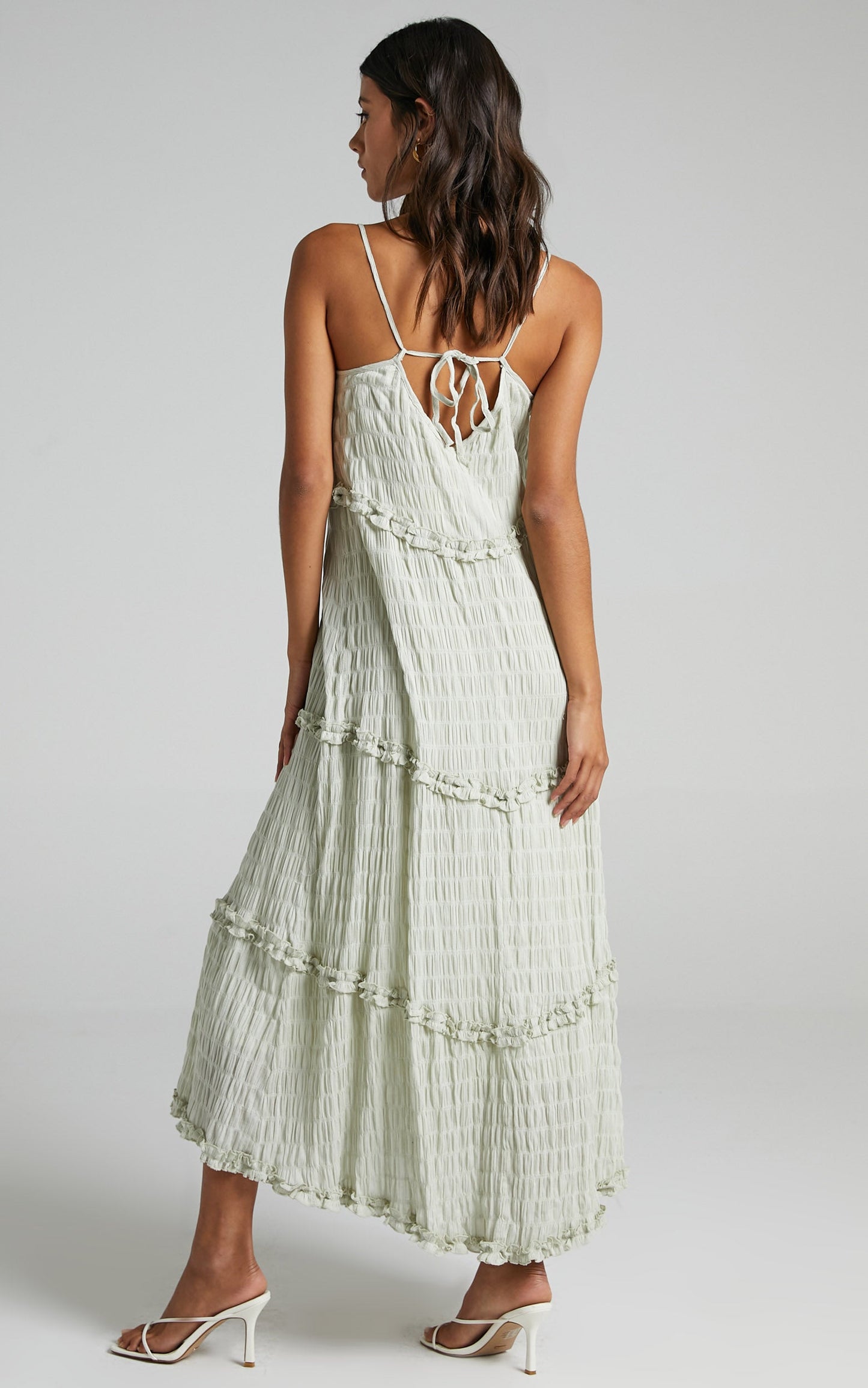 Coastal Breeze Dress in Sage