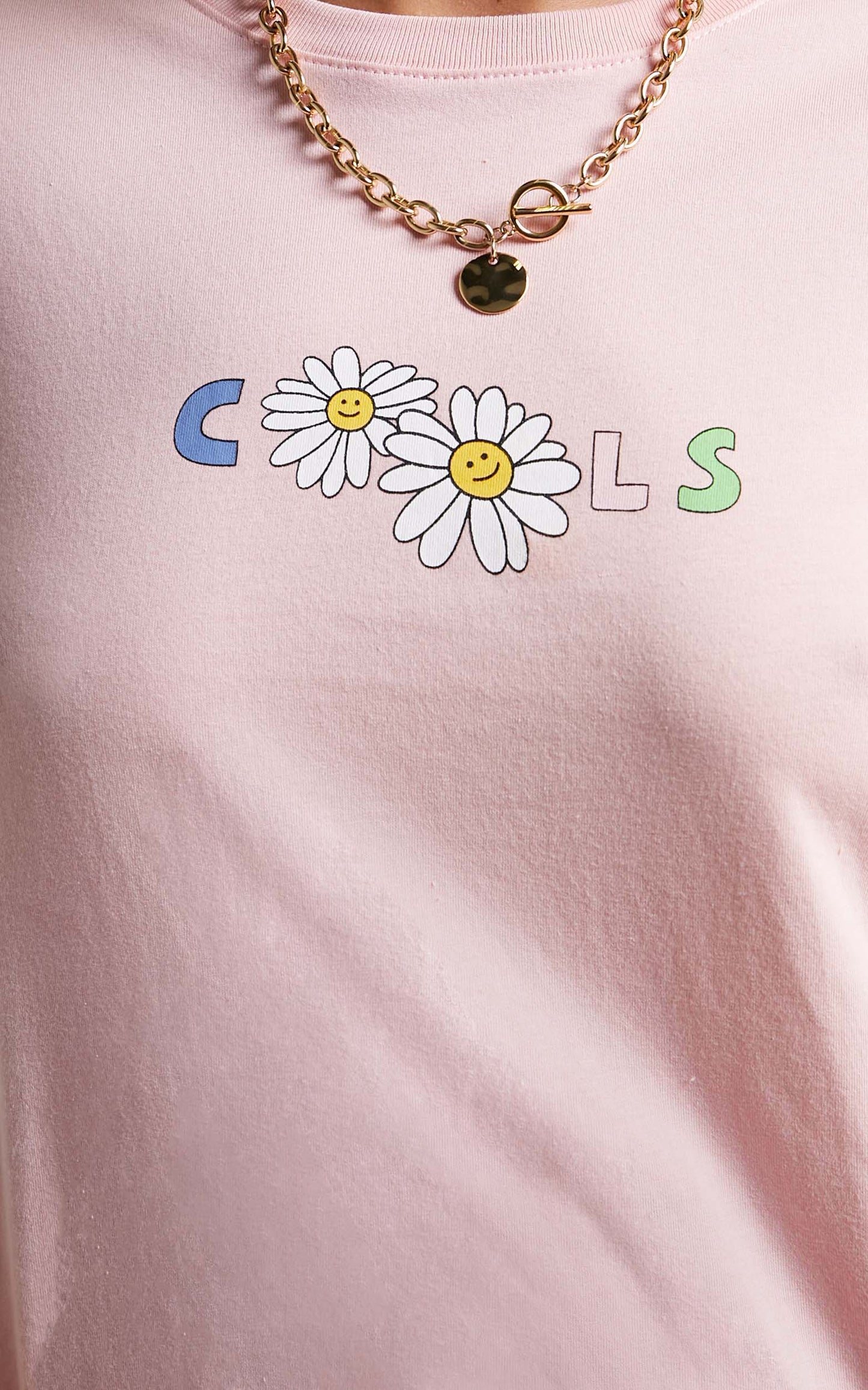 Cools Club - Daisy Club Tee in Pink
