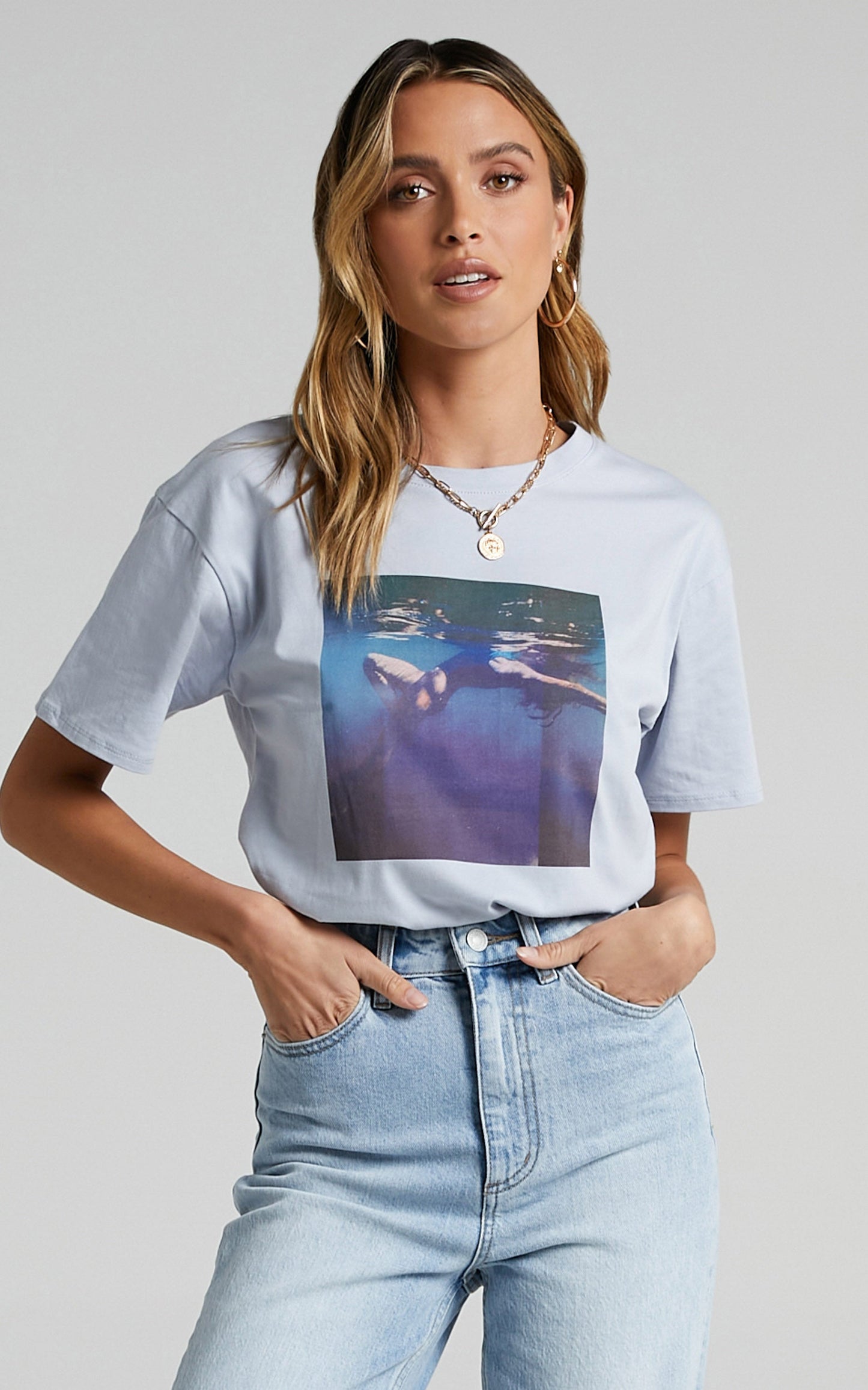 Cools Club - Sunday Tee in Dusk Swim